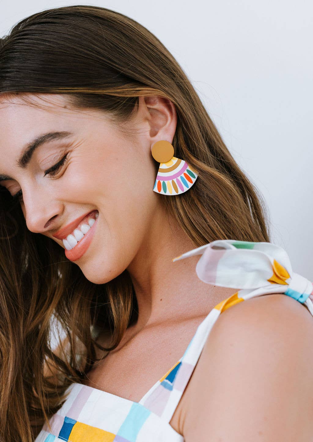Sunshine Tienda - Spanish Sunset Tile Earrings