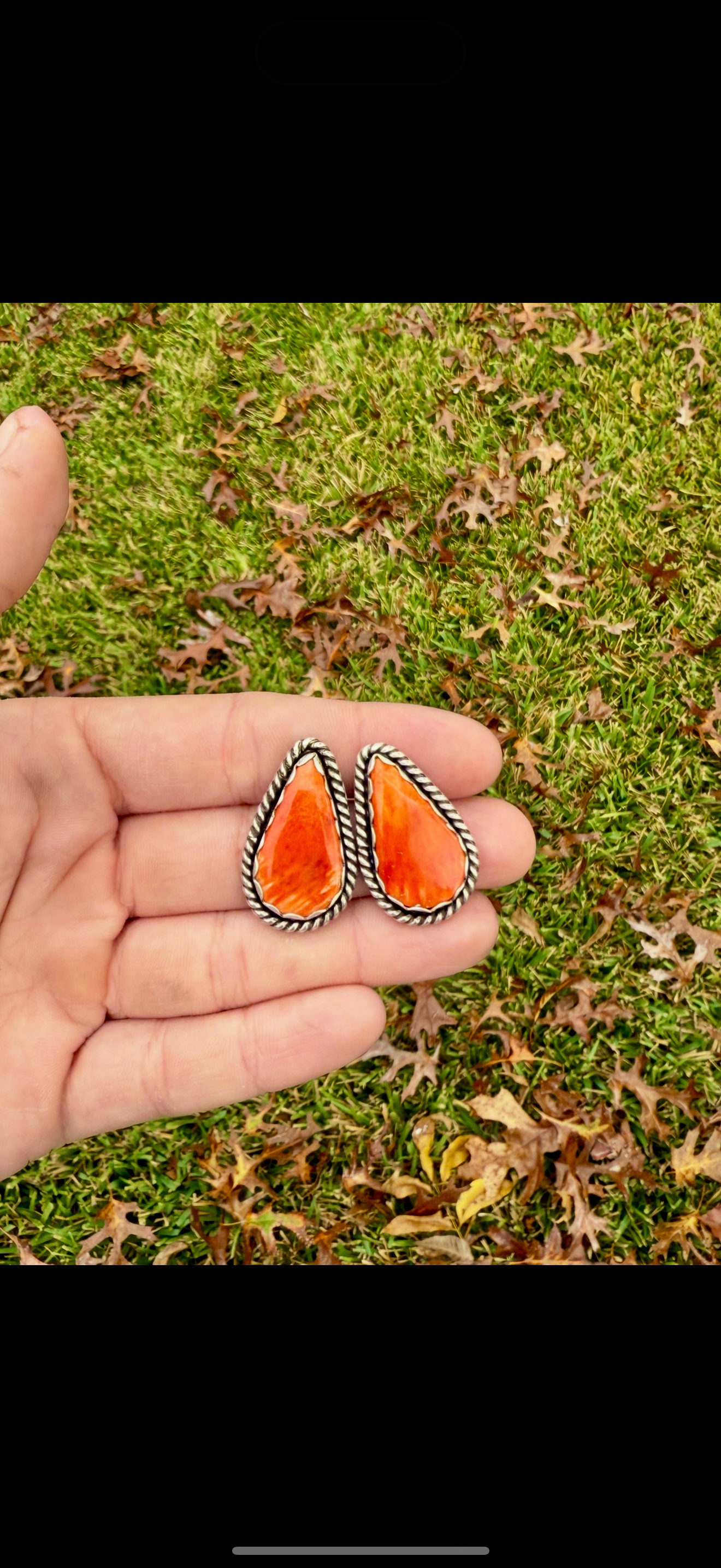 Cactus Rose Studios Spiney Oyster Studs