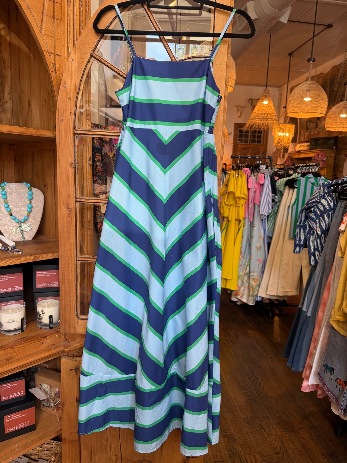 Nice Nautical maxi dress
