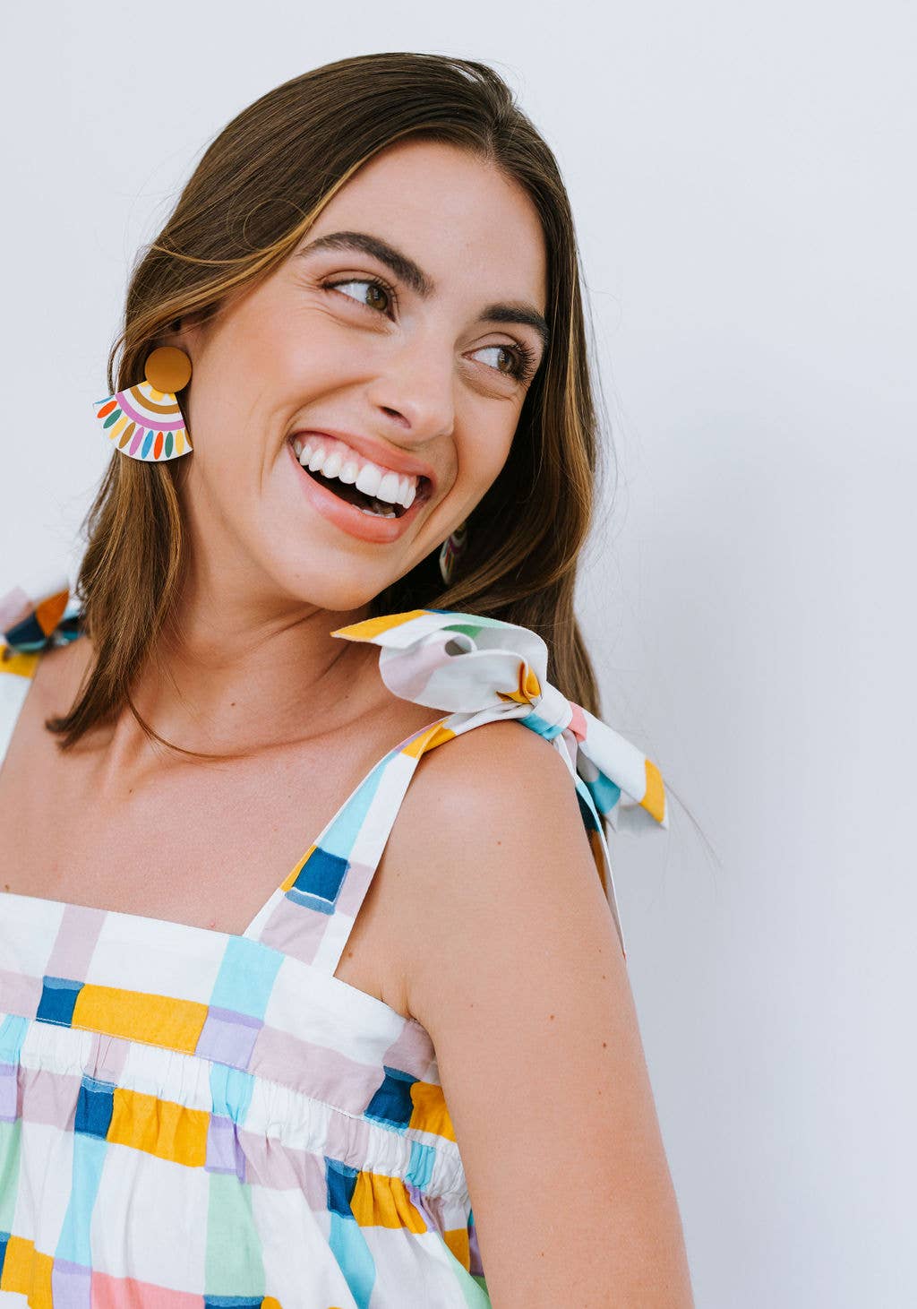 Sunshine Tienda - Spanish Sunset Tile Earrings