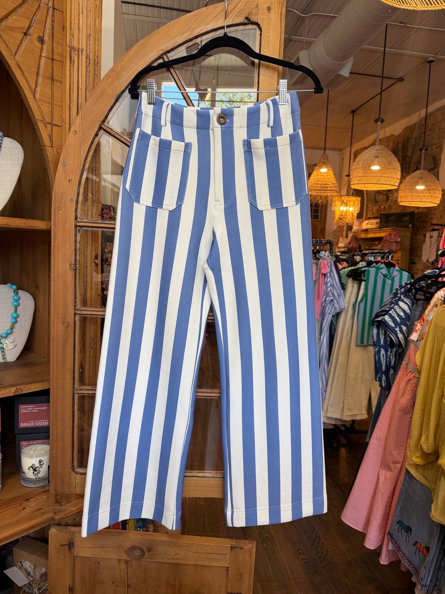 Ocean Side Stripes Pants