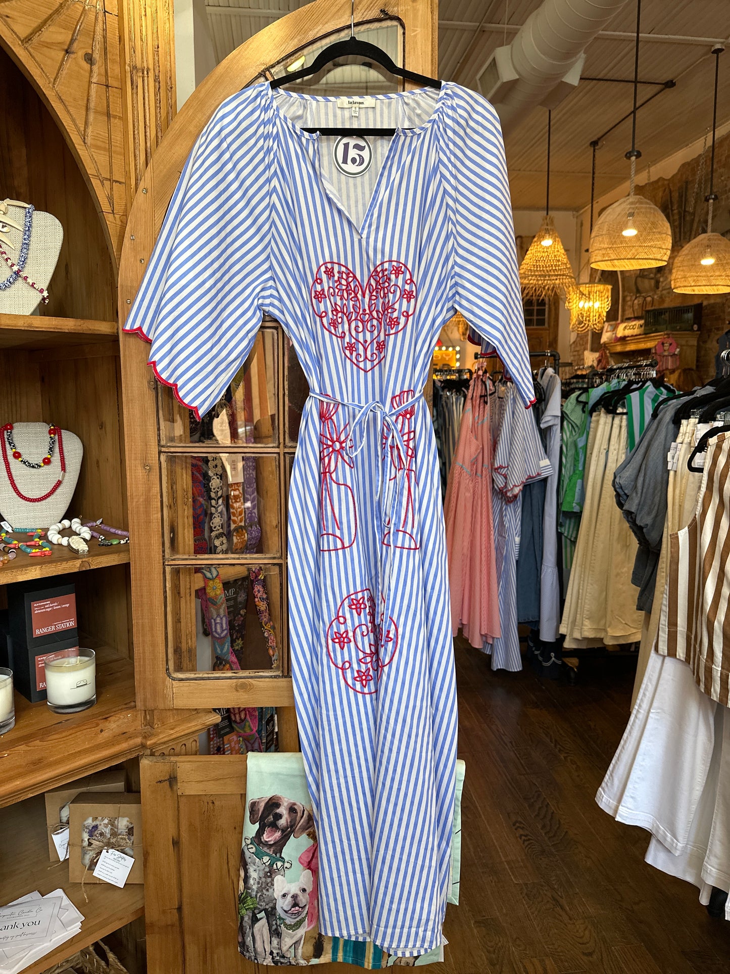 Hearts for days maxi dress