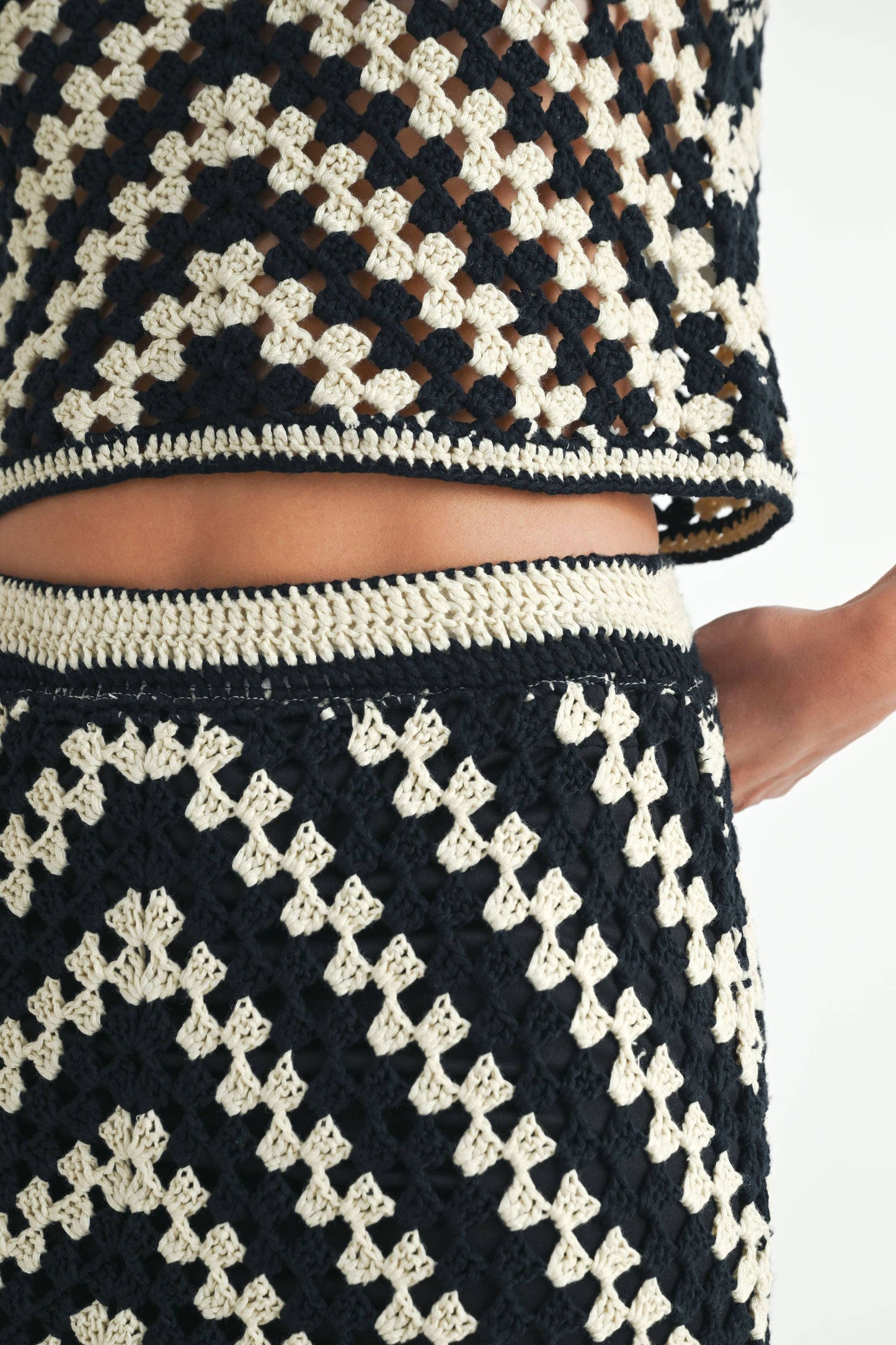 Endless Blu - Crochet Top
