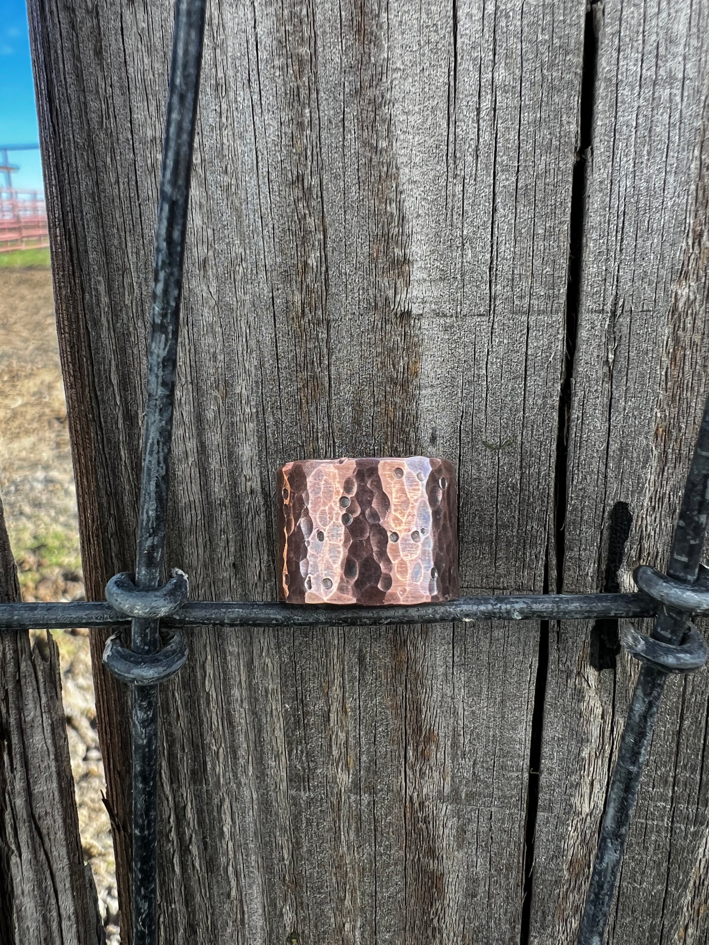 Cactus Rose Studios Copper Scarf Slide