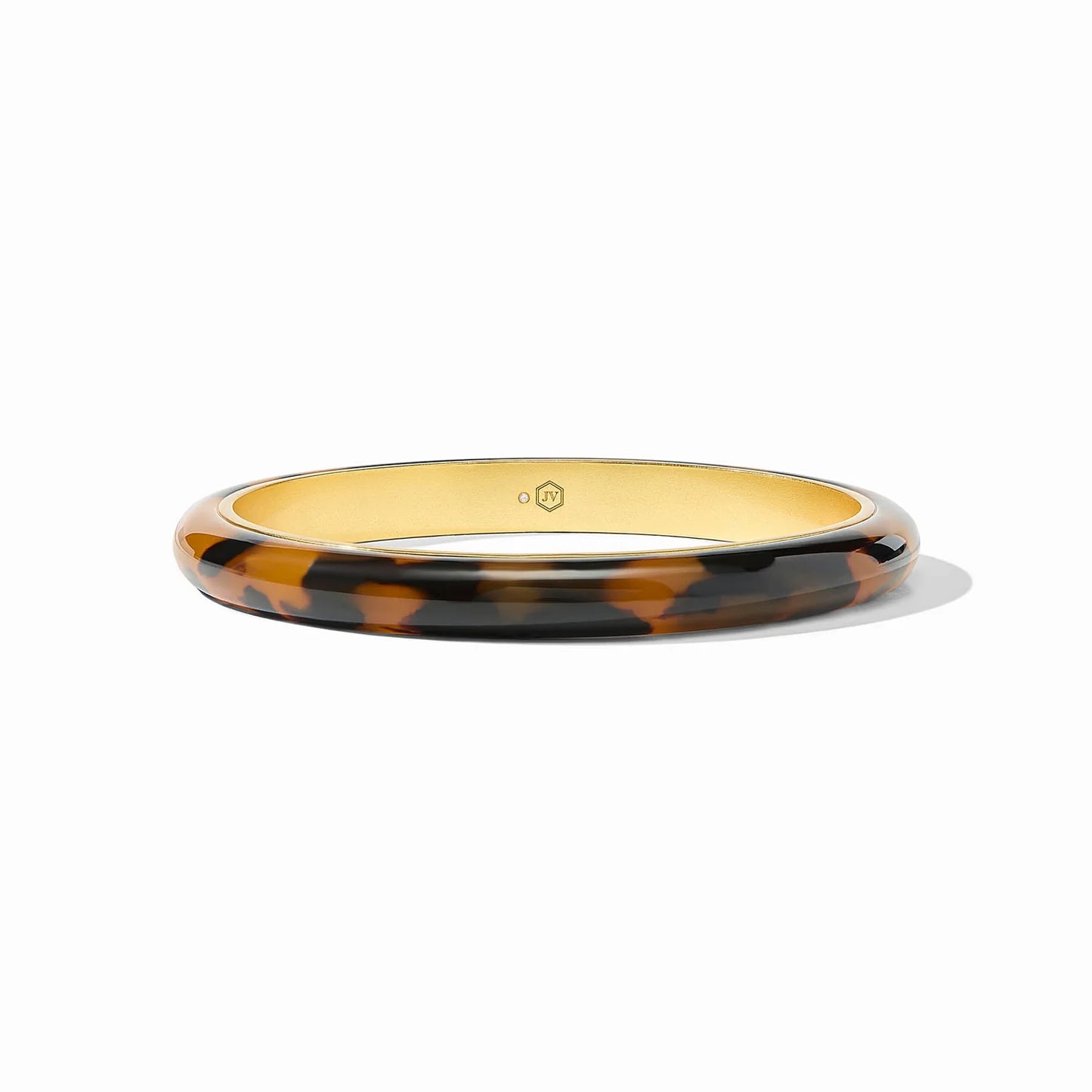 Julie Vos Madison Statement Bangle- Tortise
