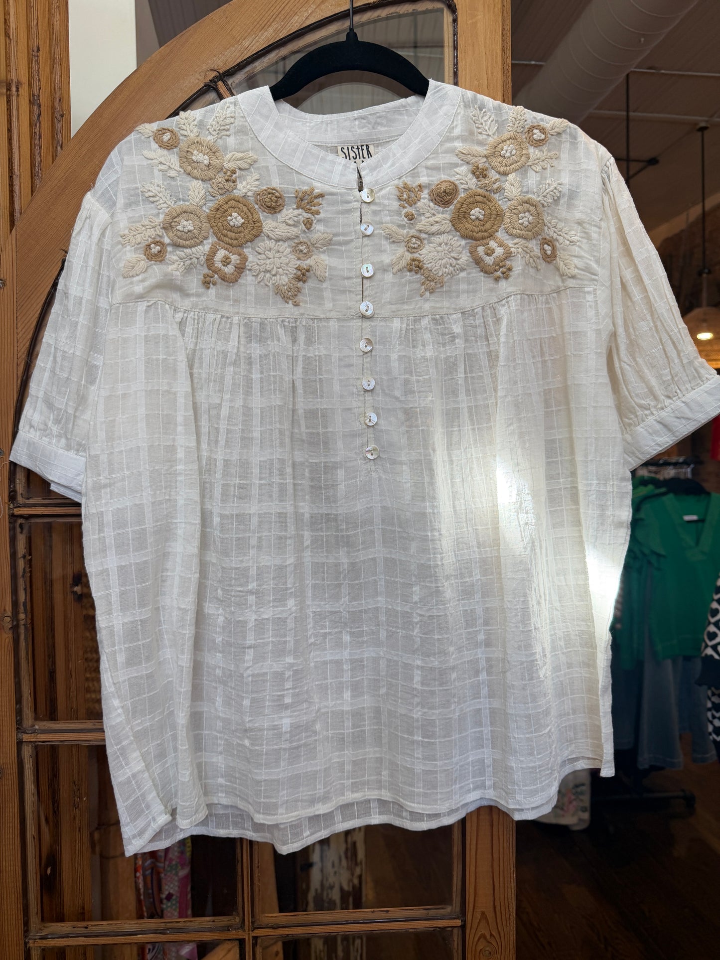 Sister Mary Edna Blouse White