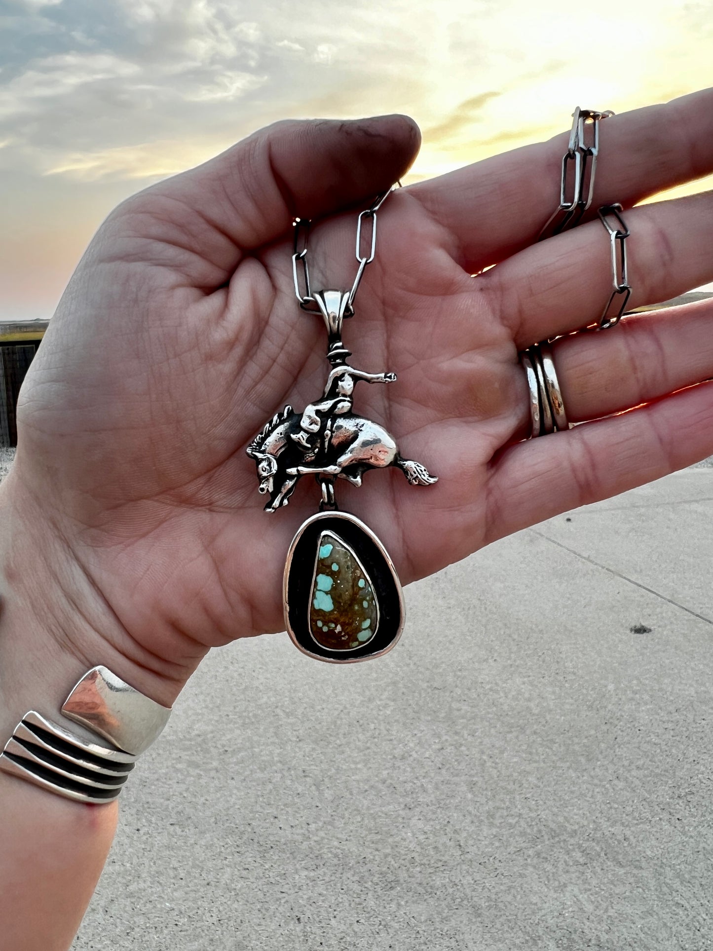 Cactus Rose Studios “High and Mighty” necklace
