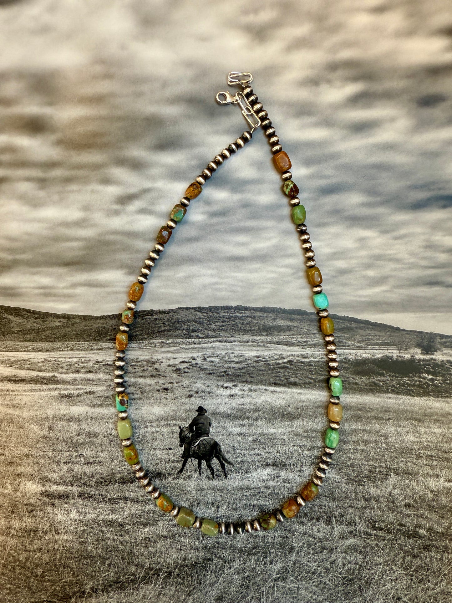 Desert Run Sterling Pearl Necklace