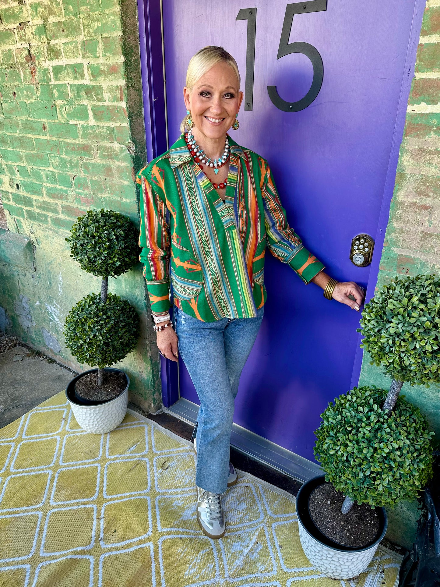 Serape Stripe Popover