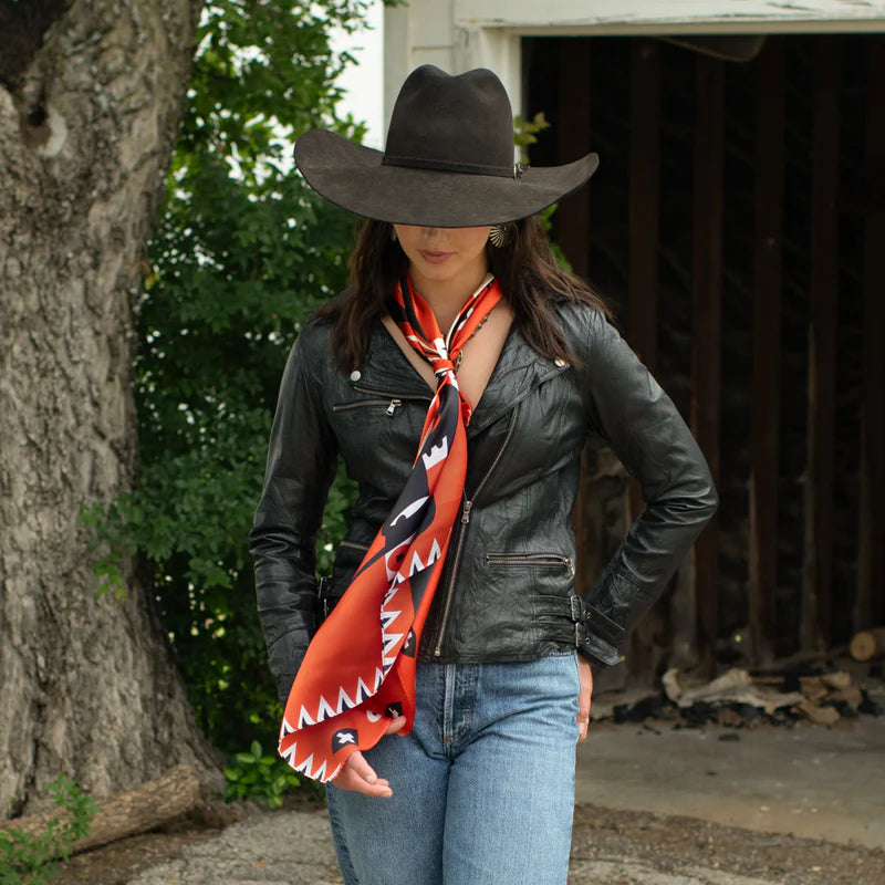 "Girl with the Wide Brimmed Hat" Scarf