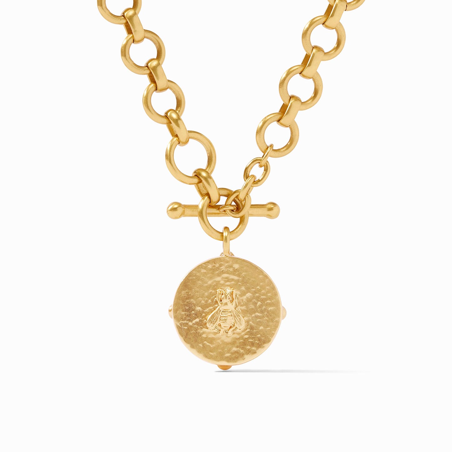 Julie Vos Honeybee Demi Necklace- Iridescent Bahamian Blue