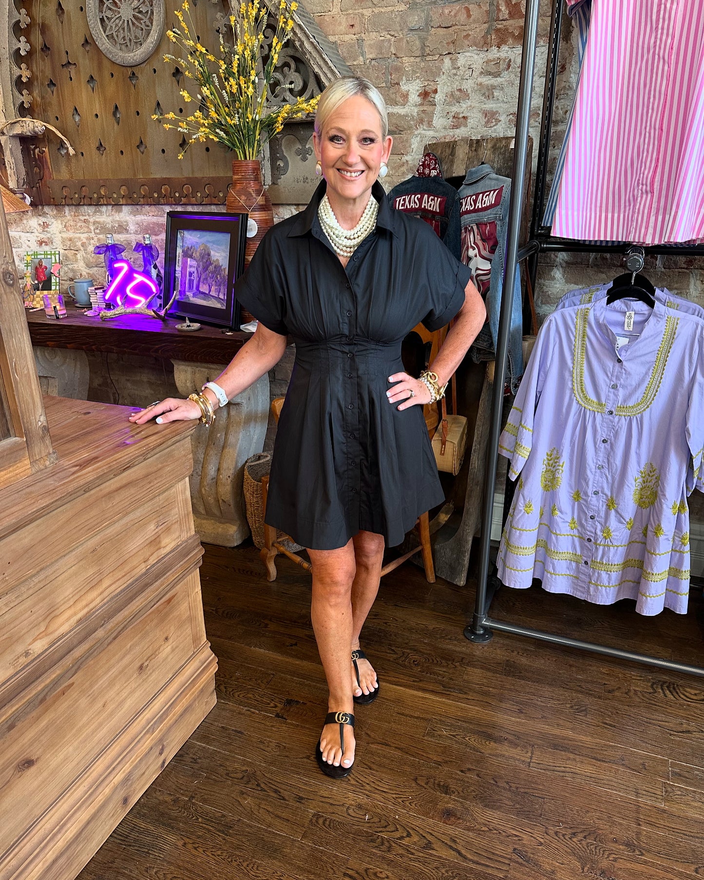 Black But Not Basic Dress