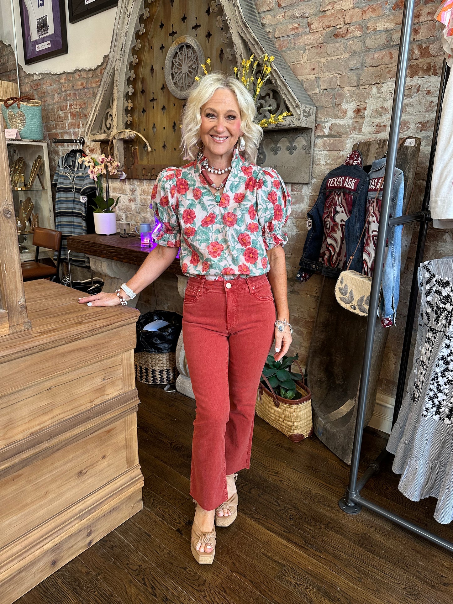 Vintage Rose Blouse