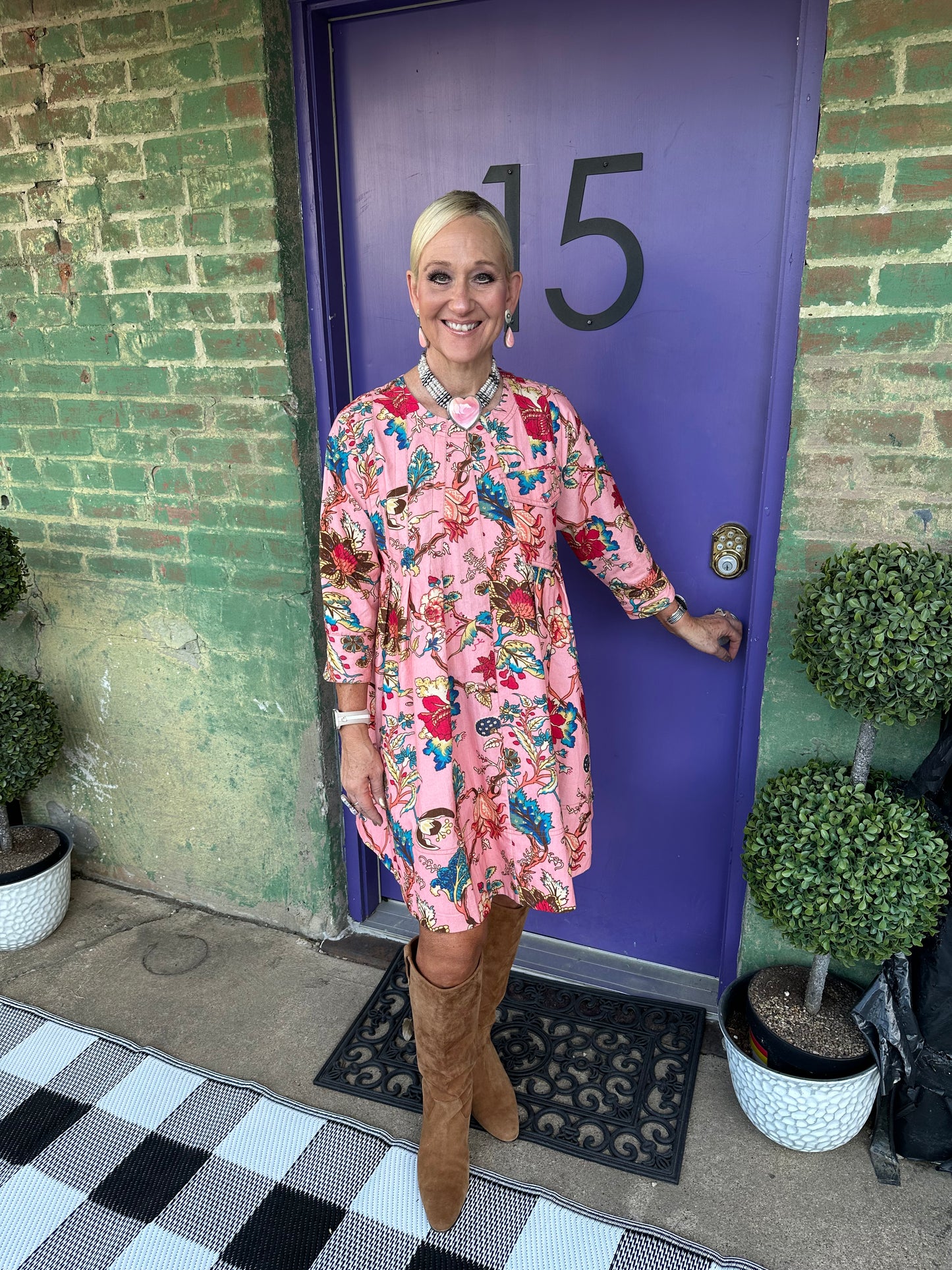 Uncle Frank Tuck and swing Dress