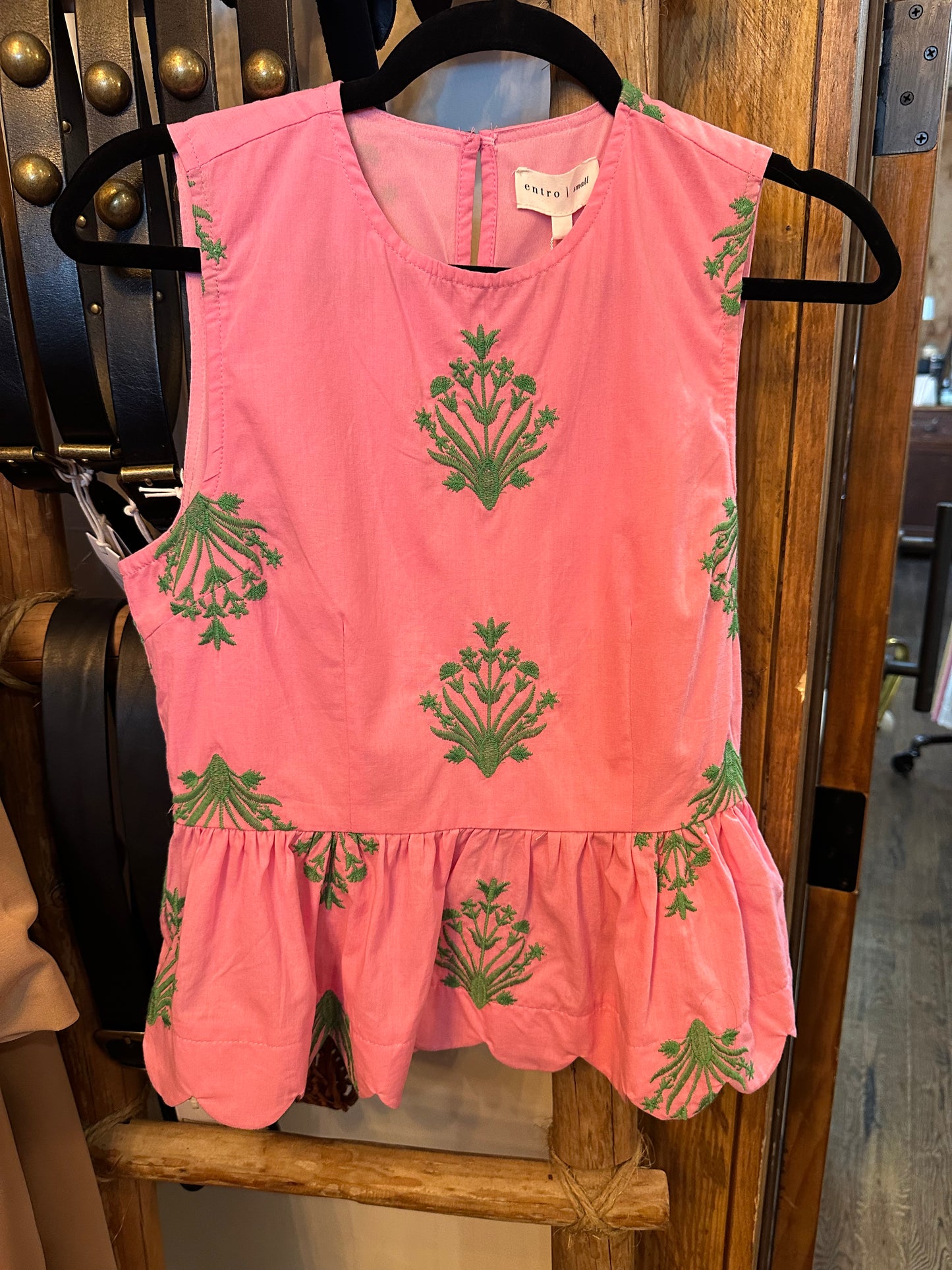 Pink and Bloom Top