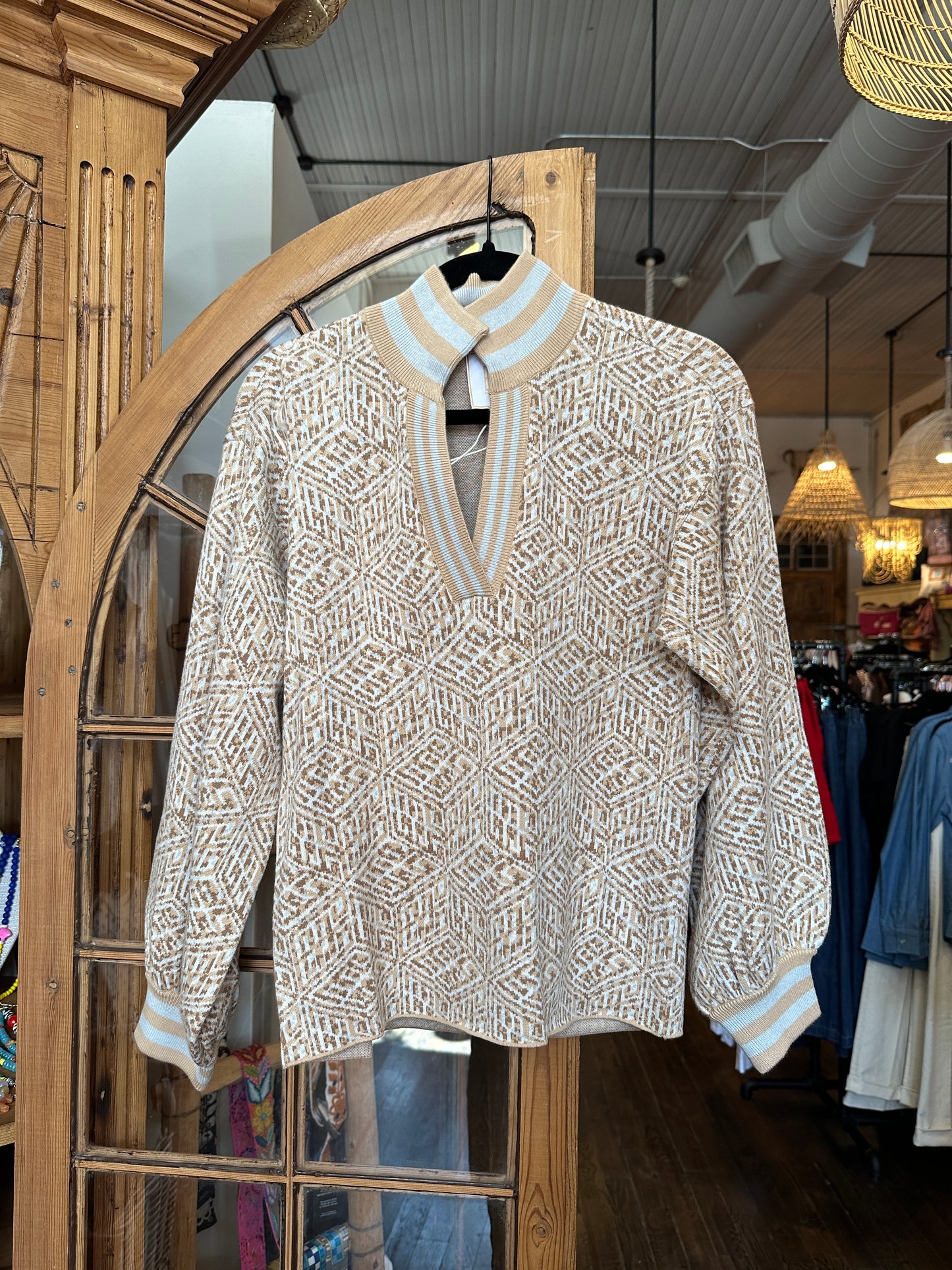 Emily McCarthy Lolli Sweater- Mosaic
