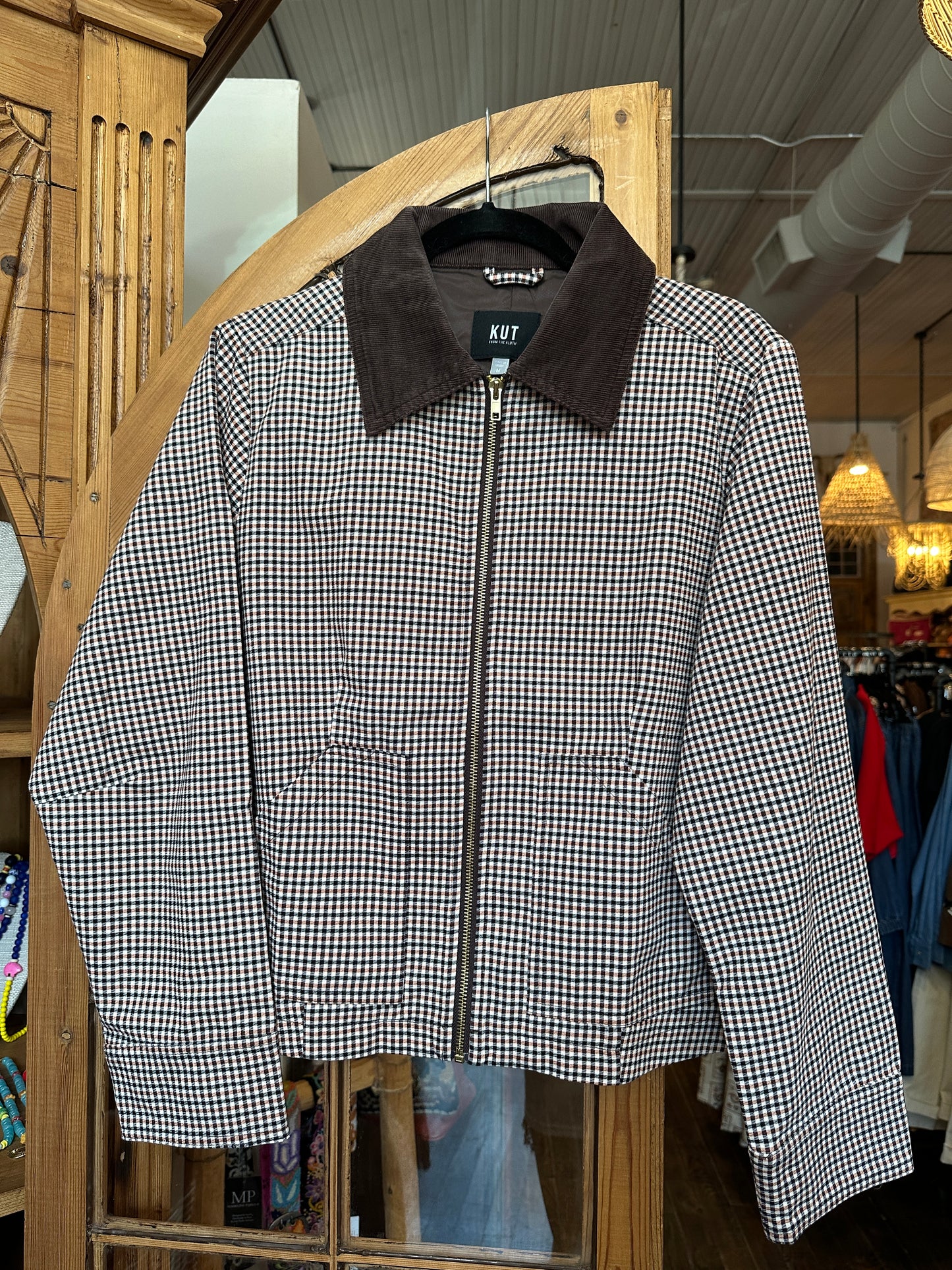 KUT Natalia Zip Front Jacket
