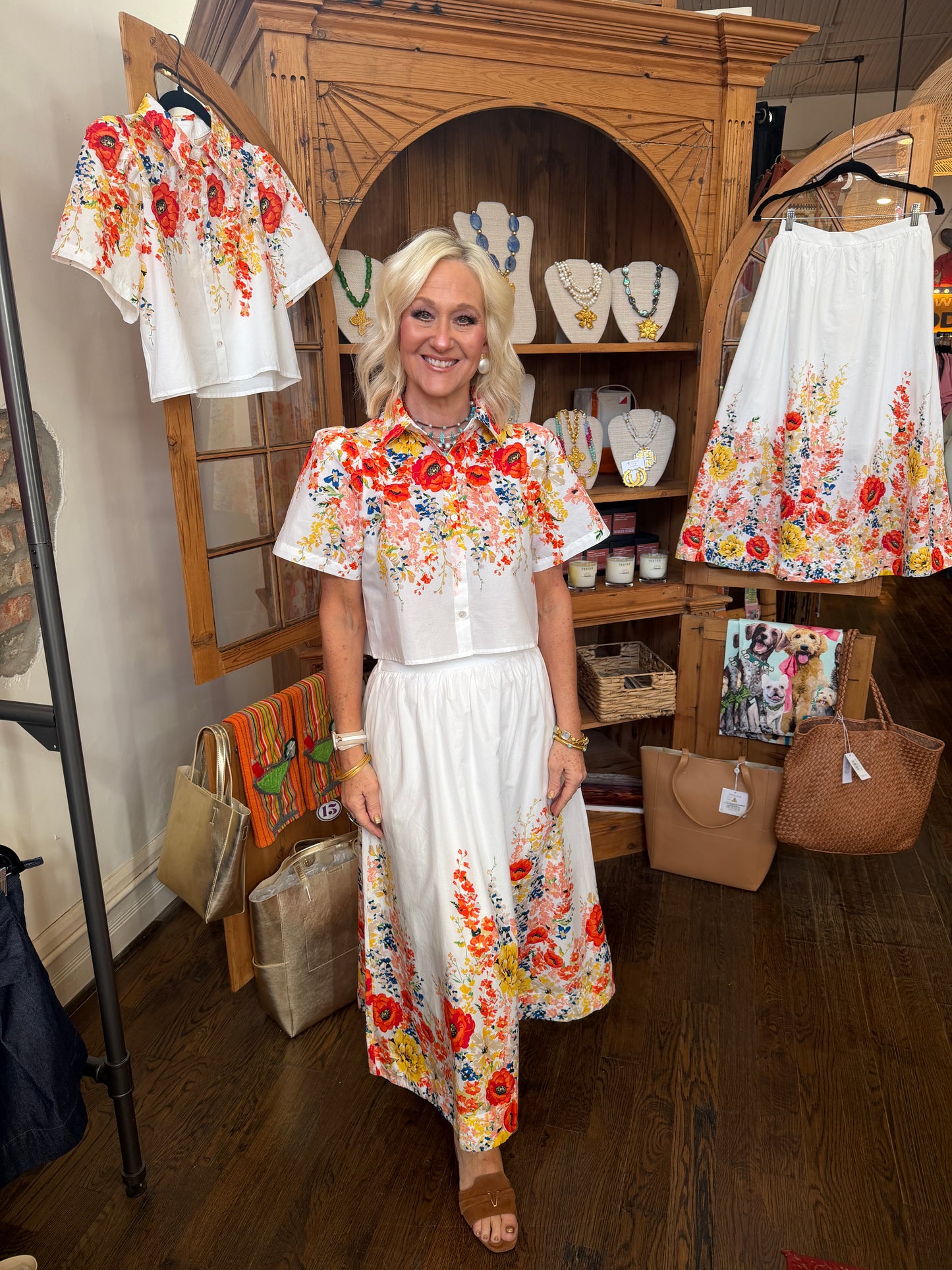 All Floral Blouse