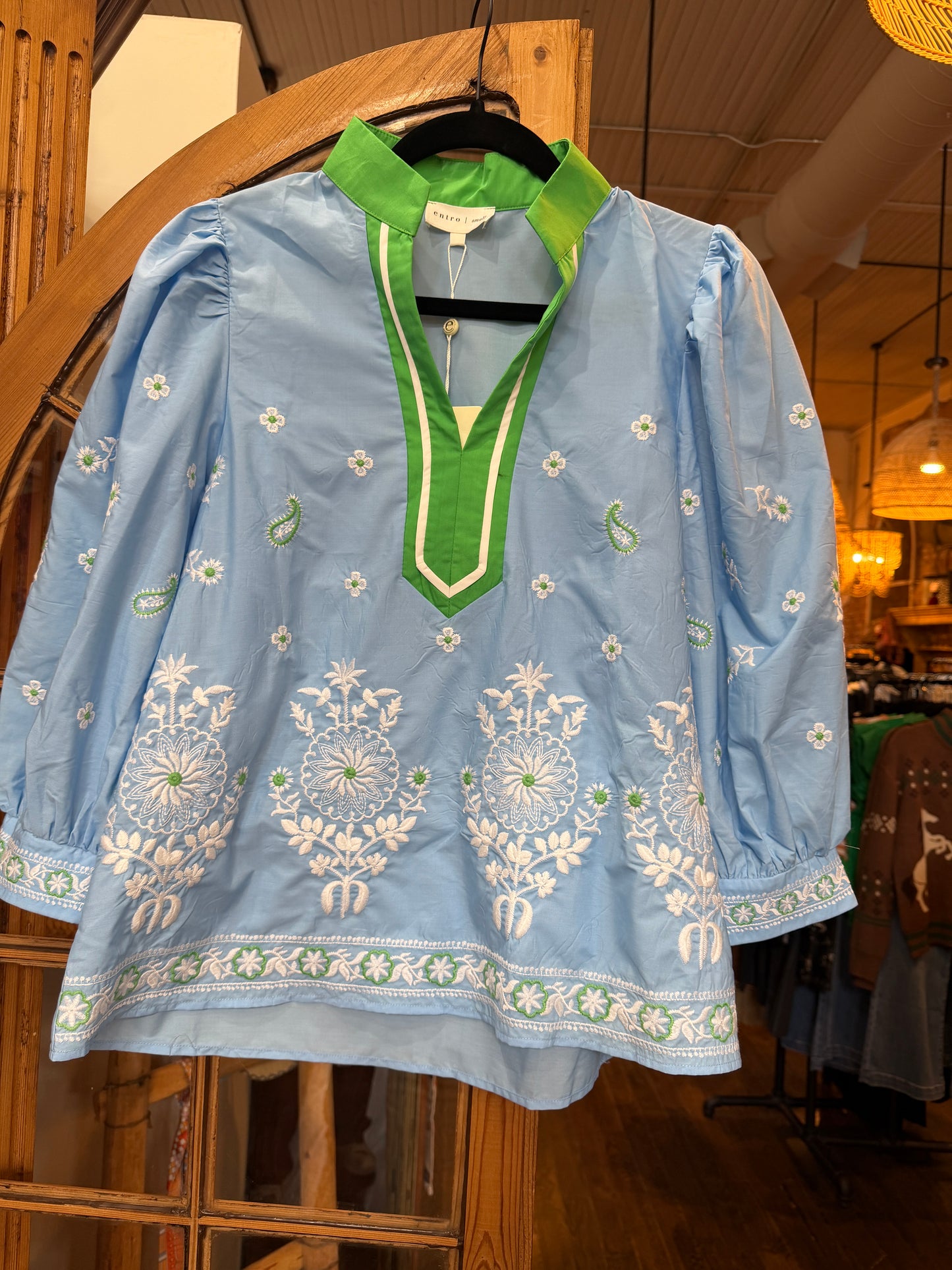 Paisley Daisy Blouse