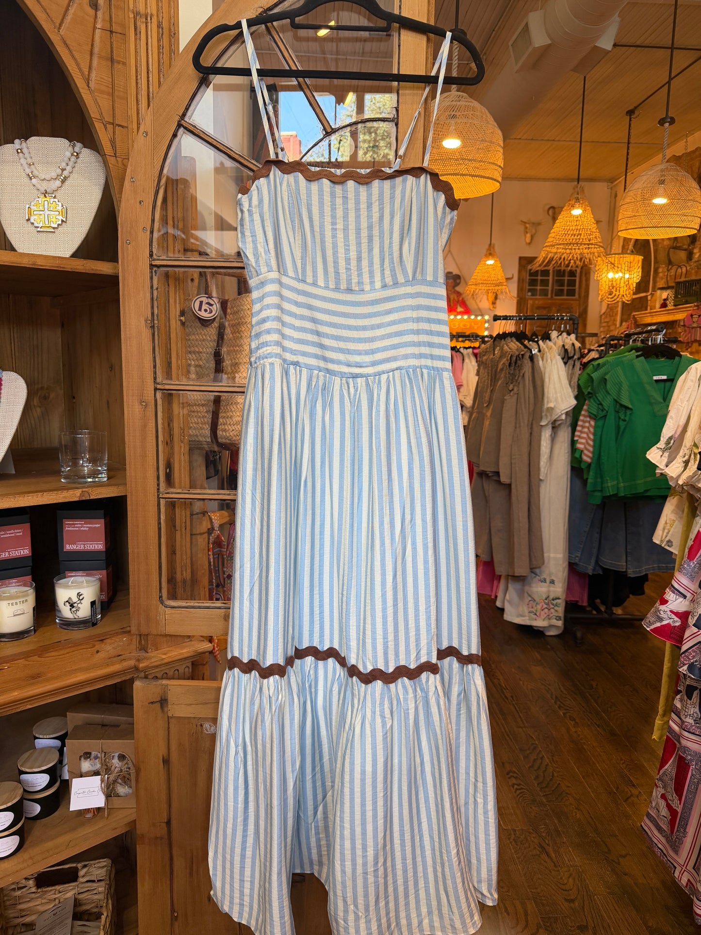 Ric Rac Stripe Dress