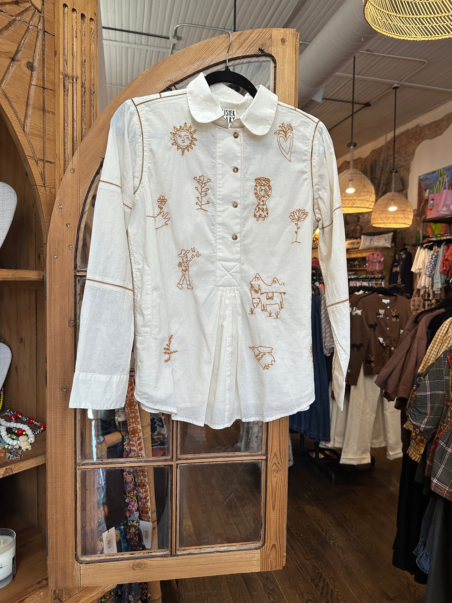Milagro Long Sleeve Top by Sister Mary