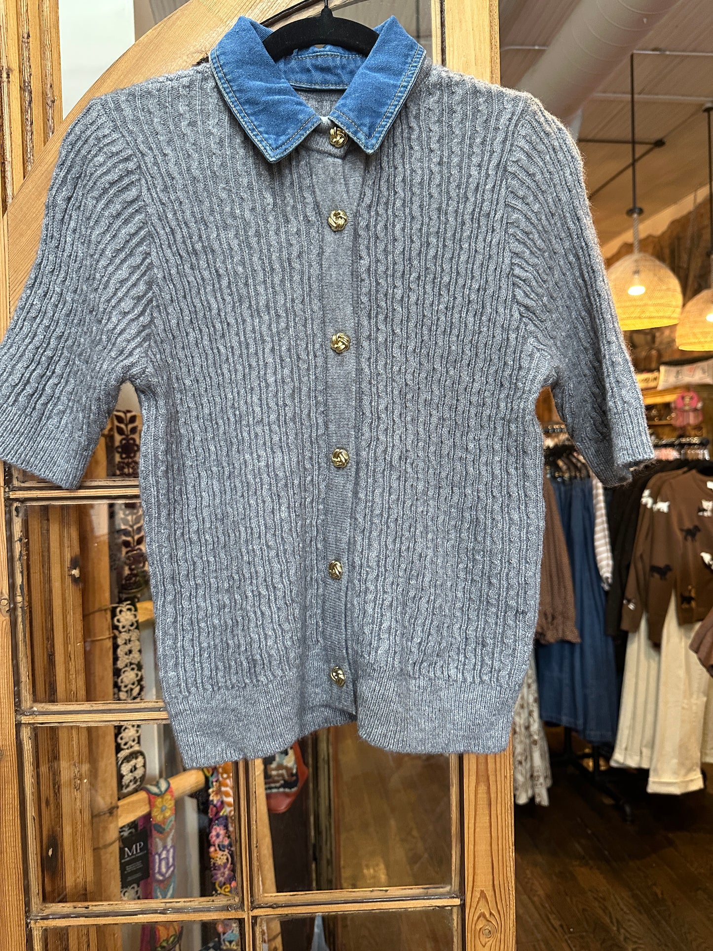 Rosie heather grey sweater
