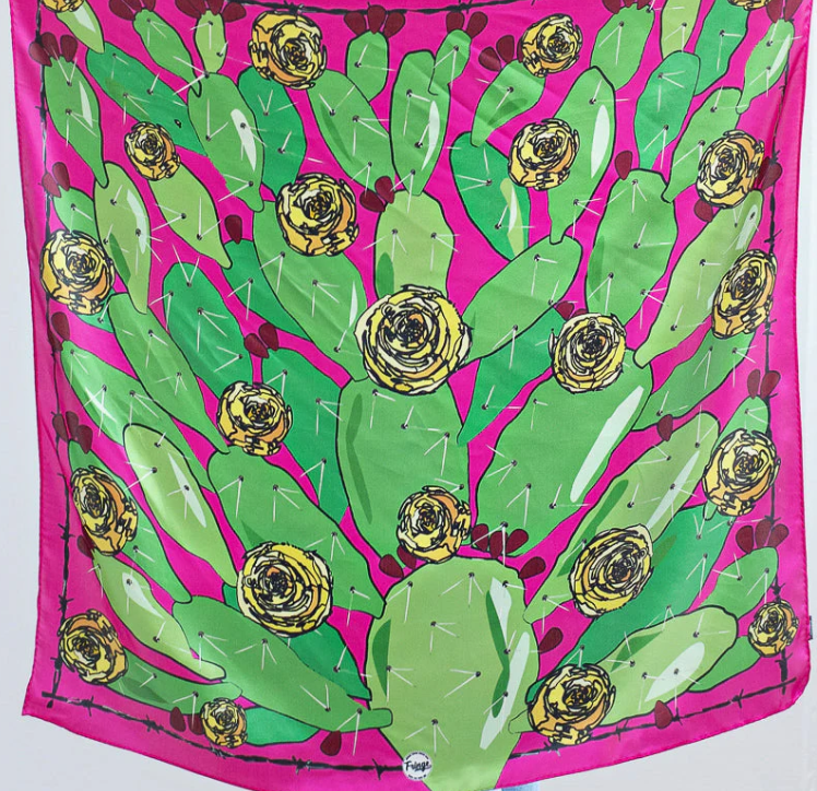 Be Pearful fringe scarves