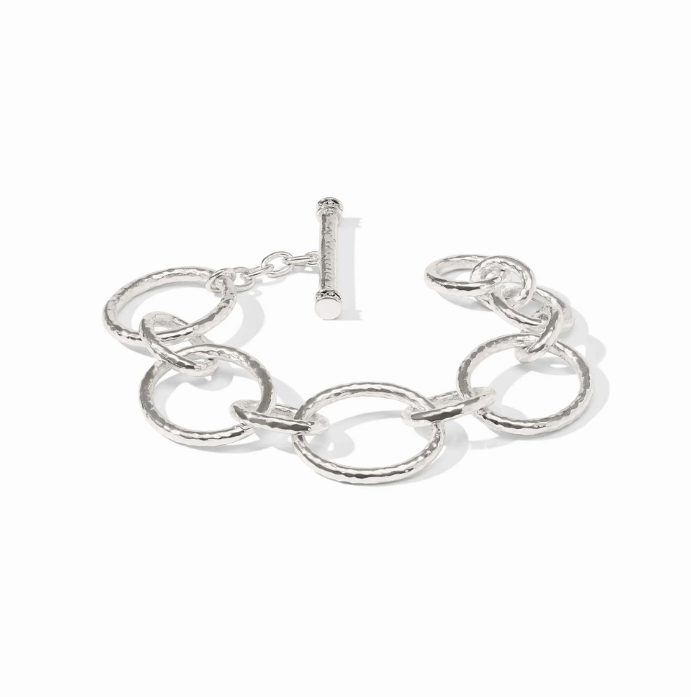 Julie Vos Catalina Light Link Bracelet- SILVER