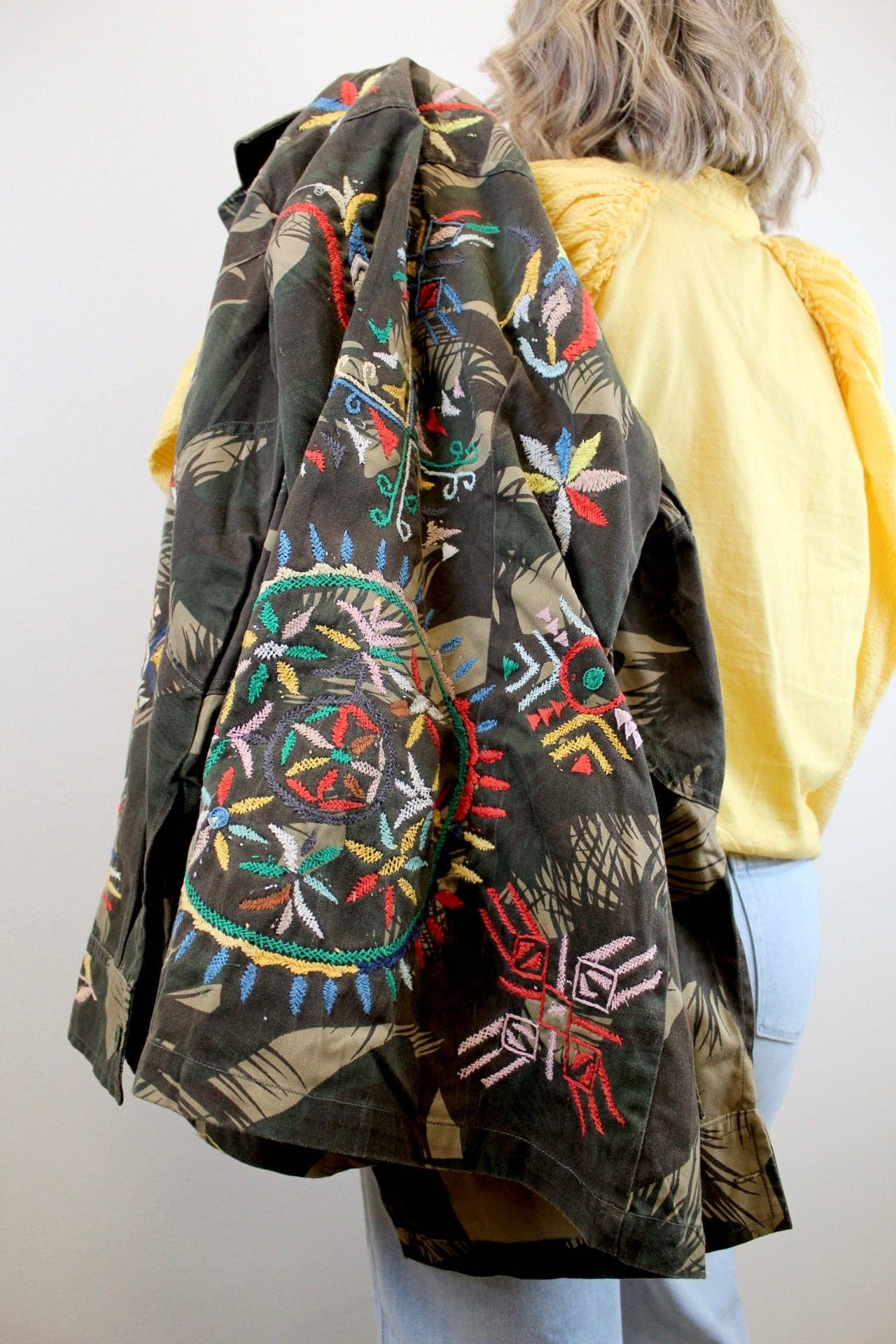 Chap and Graham Designs - Vintage Army Embroidered Jacket