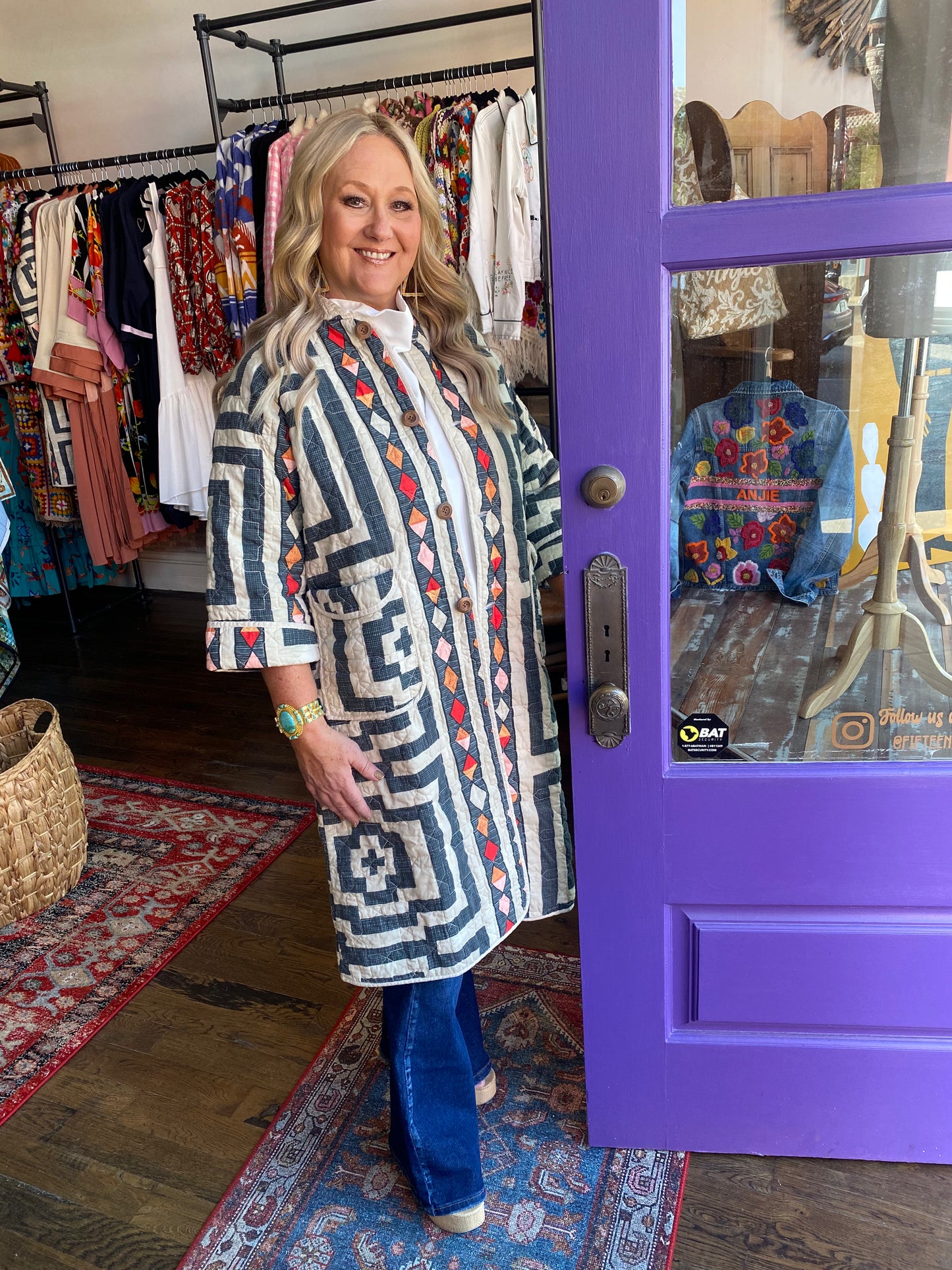 Hypnotic House Robe by Justina Blakeney