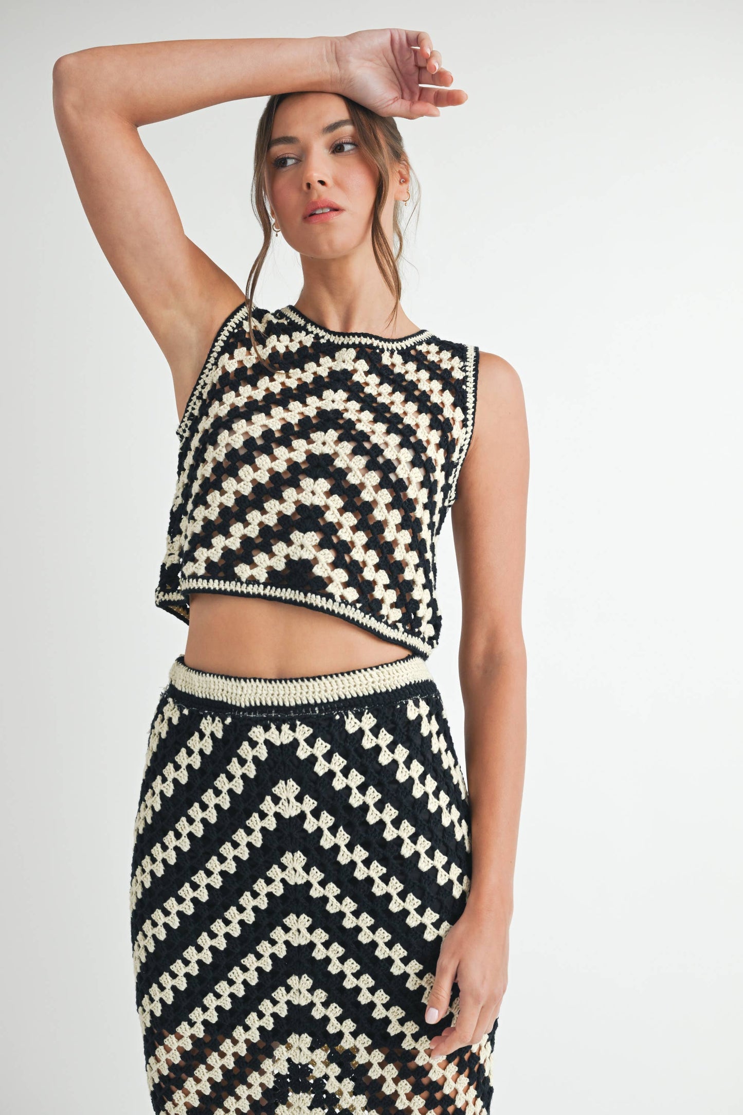 Endless Blu - Crochet Top