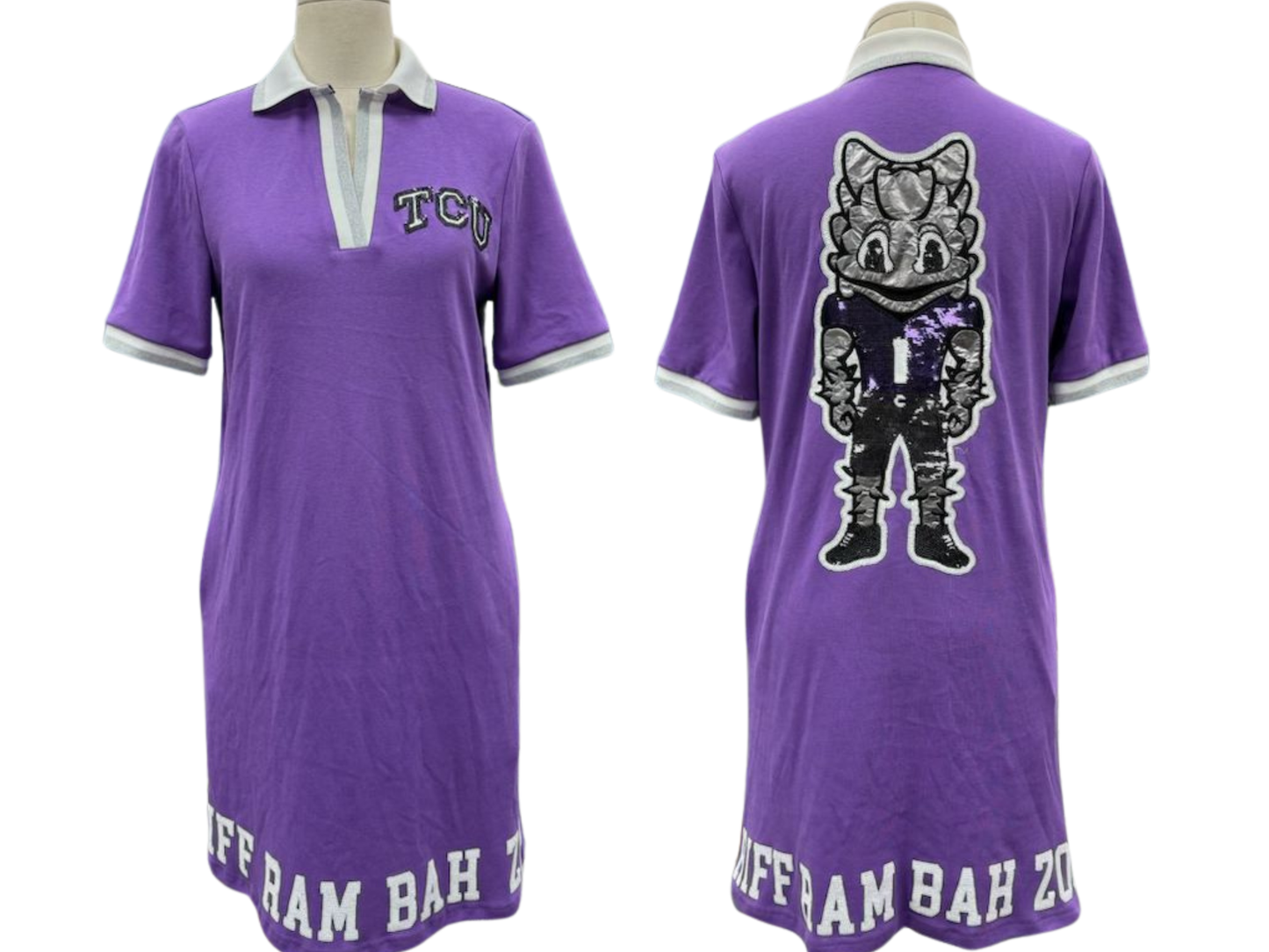 Brianna Cannon - TCU BC Club Dress with SuperFrog