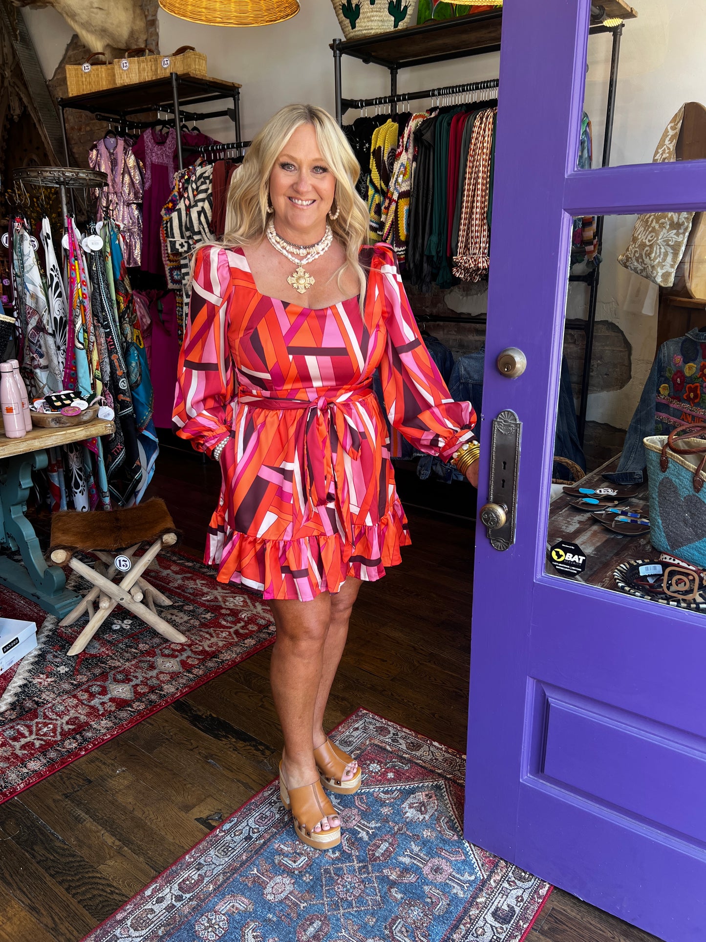 “Get Groovy" Mini Dress