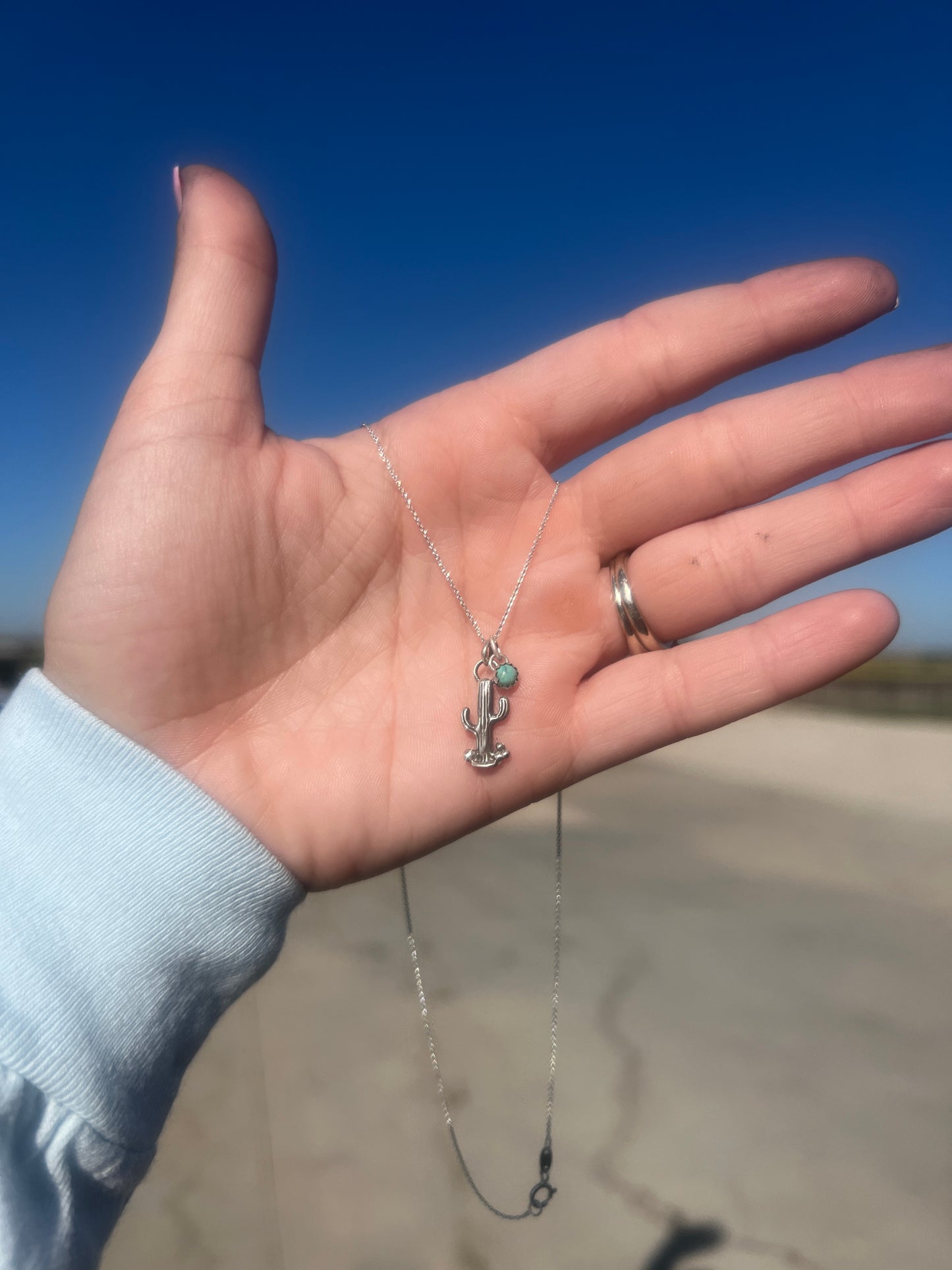 Cactus Rose Studios “Strong Saguero” necklace