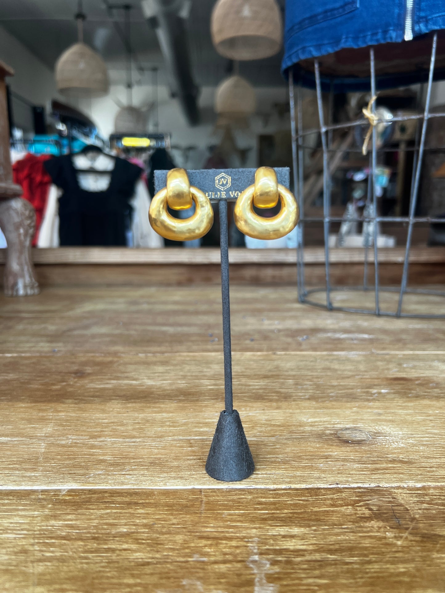Julie Vos Avalon Door Knocker Earring