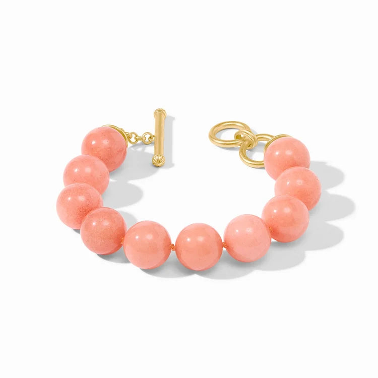 Julie Vos Portofino Beaded Bracelet- Melon Jade