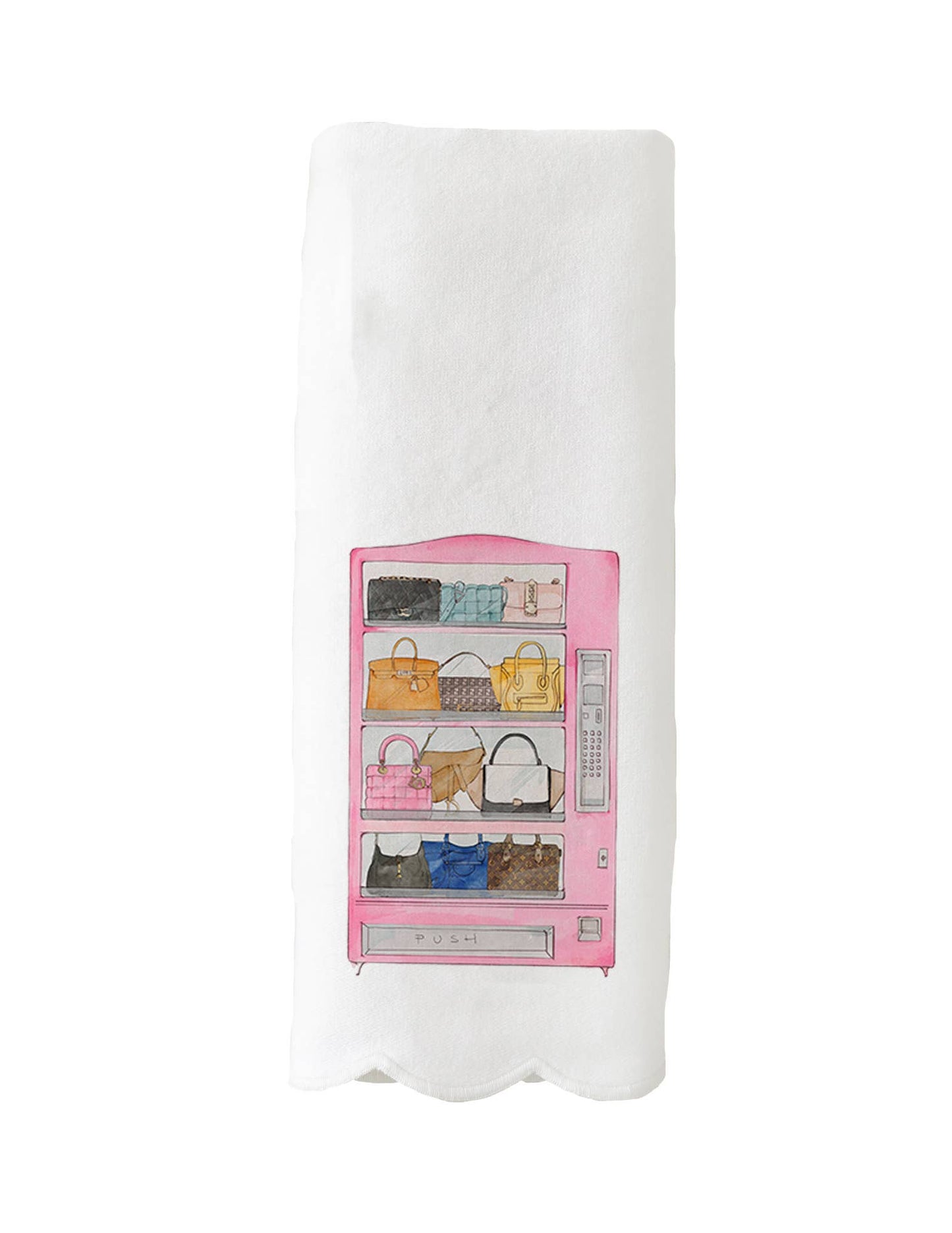 Designer Bag Vending Machine- Guest Towel