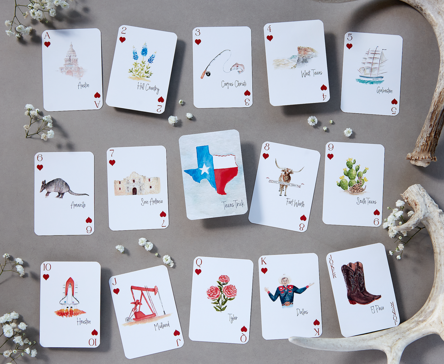 Texas Trick Playing Card Set