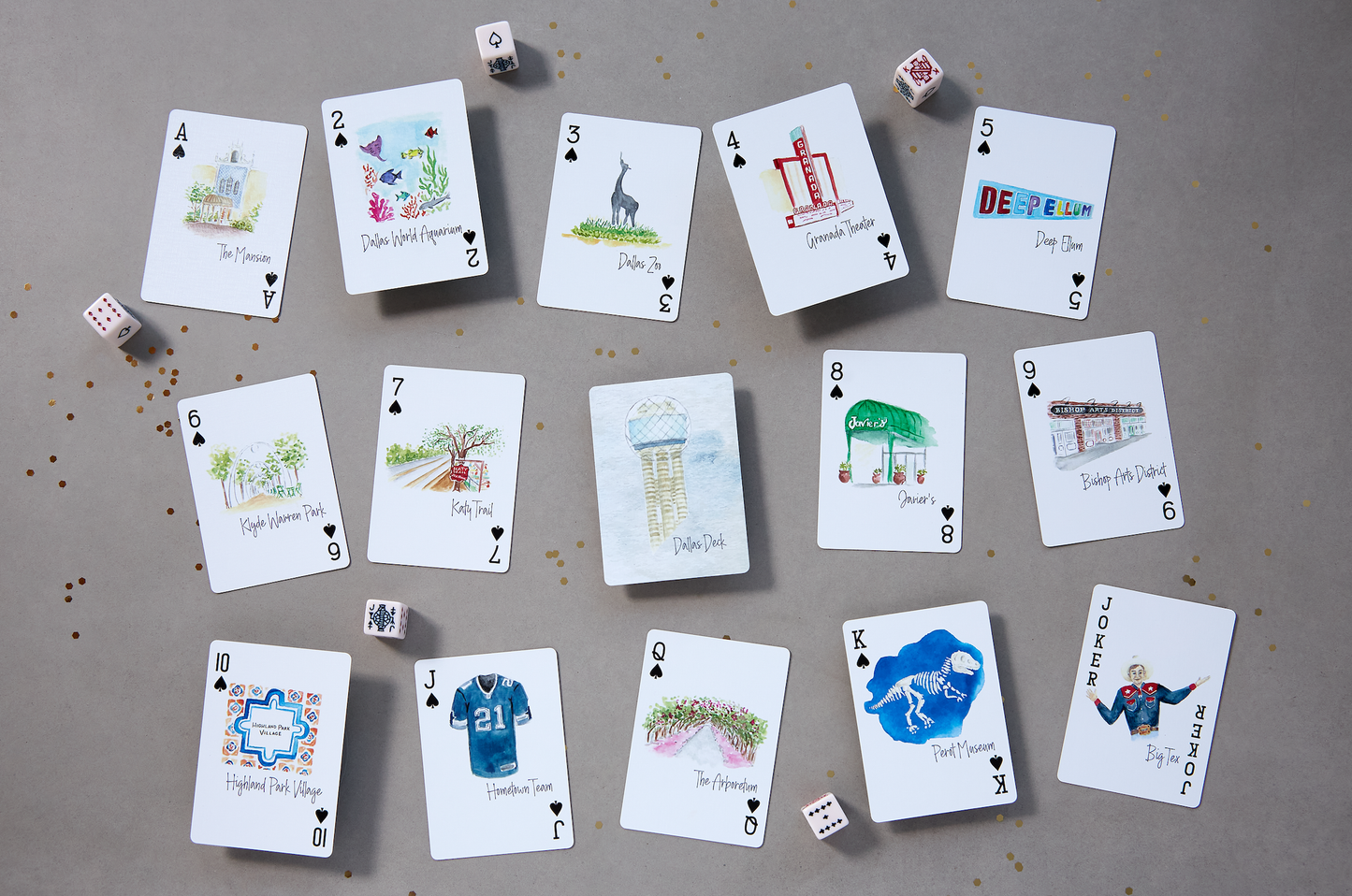 Dallas Deck Playing Card Set