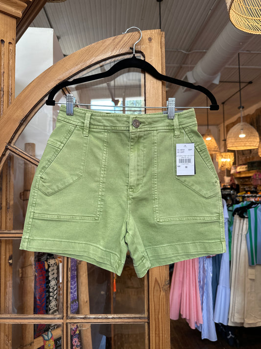 Kut Celery high rise shorts