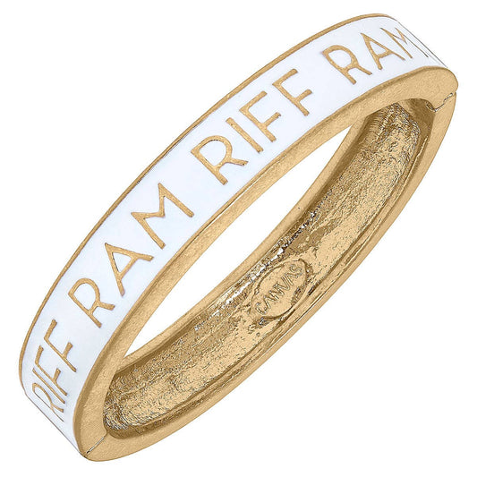 Canvas Style - TCU Horned Frogs Enamel Hinge Bangle