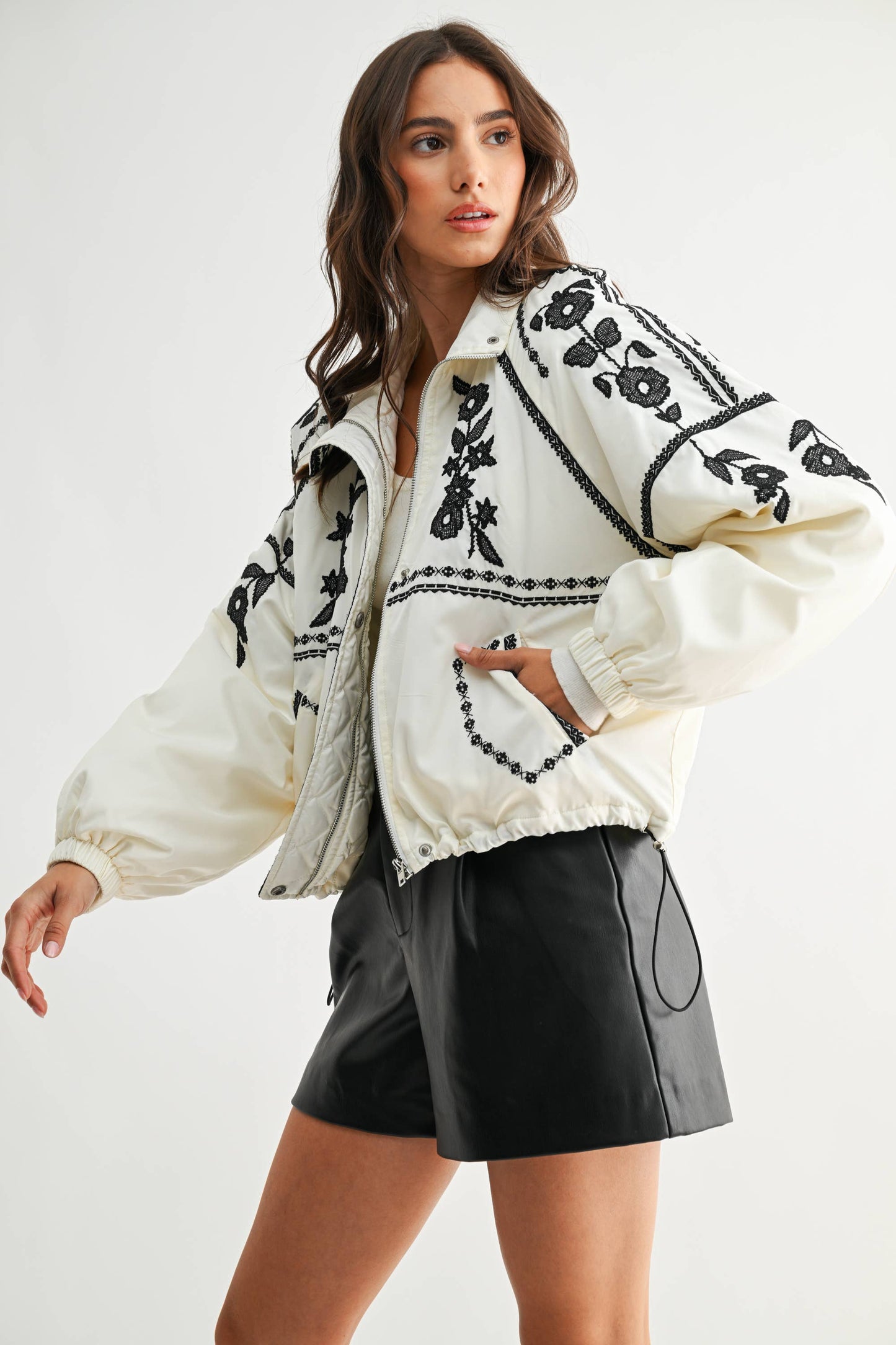 Boho Bomber Jacket