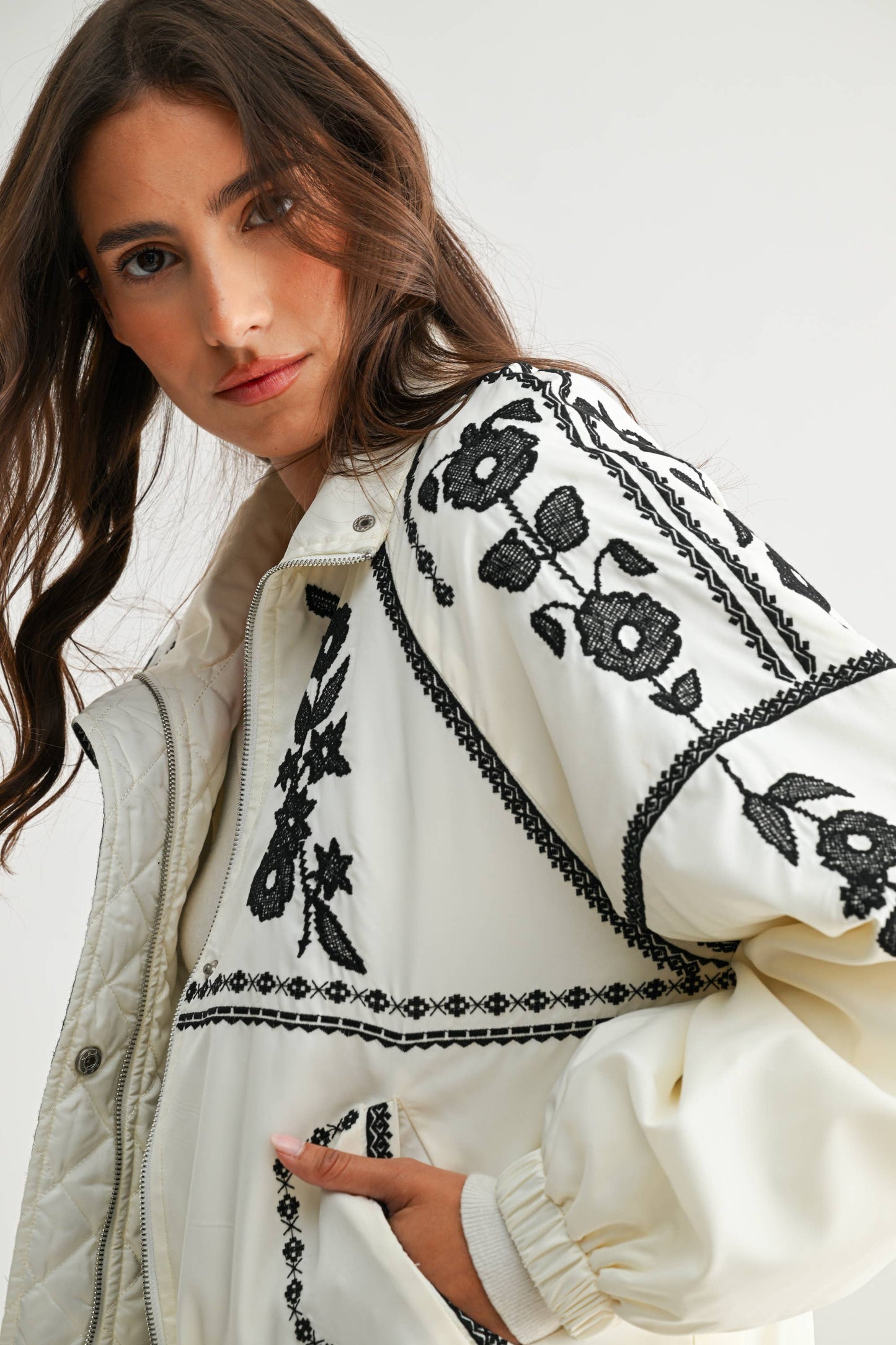 Boho Bomber Jacket