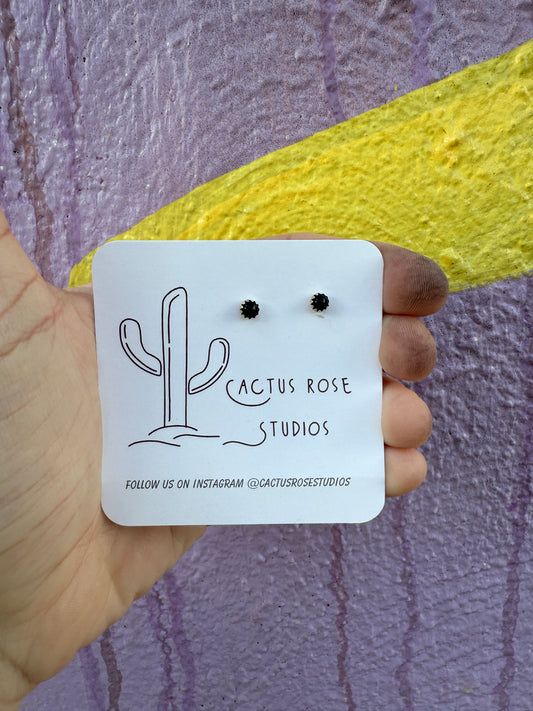 Tiny Onyx Studs RTS
