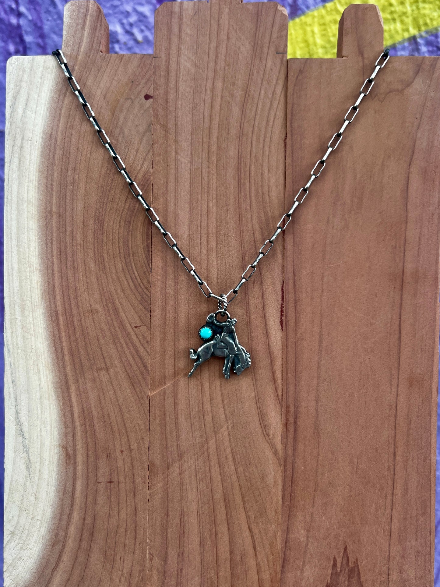 Cactus Rose Studios Let ‘er Buck Necklace
