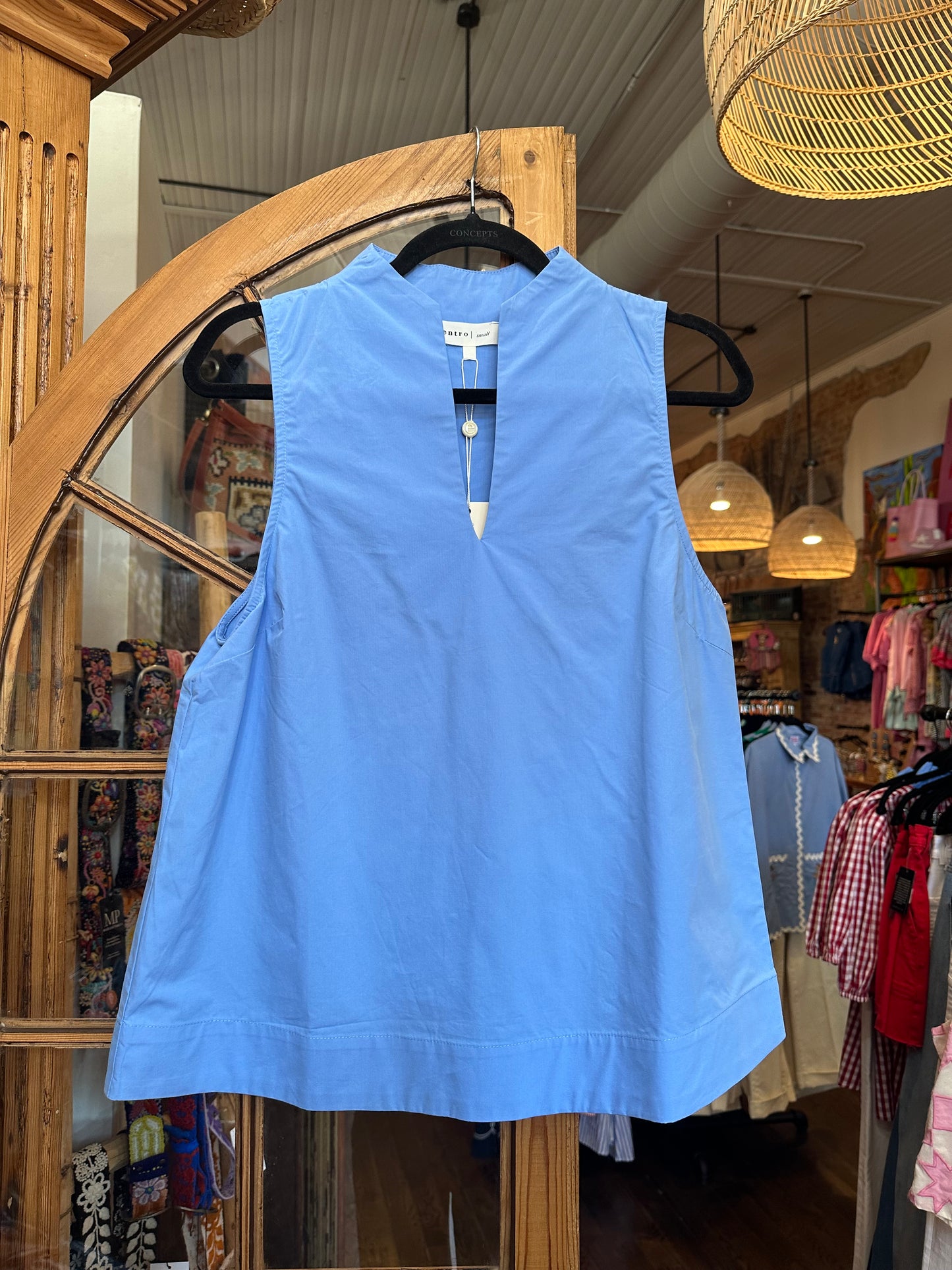 Chic Chambray Top by Entro