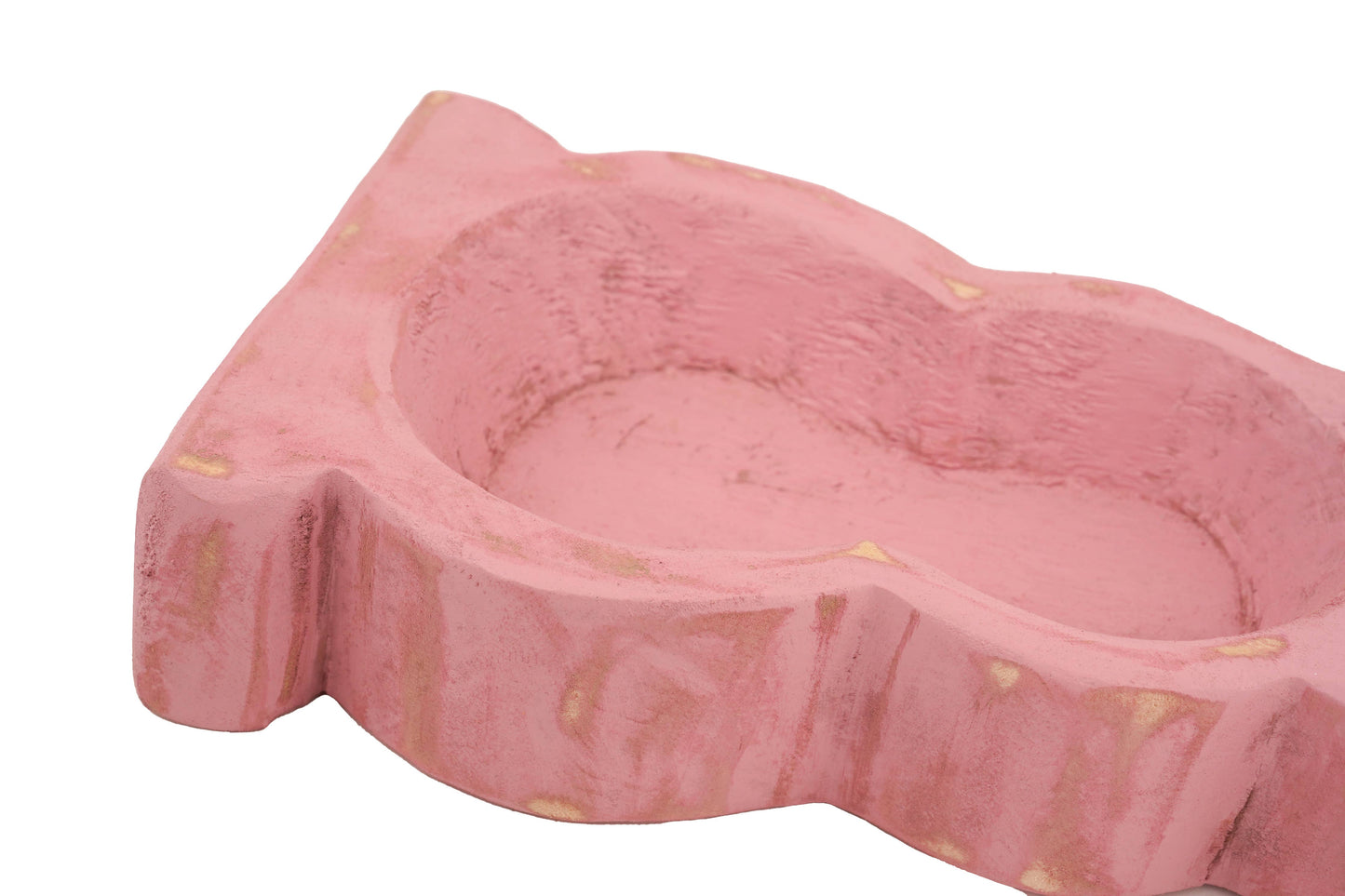 Wooden Bunny Bowl