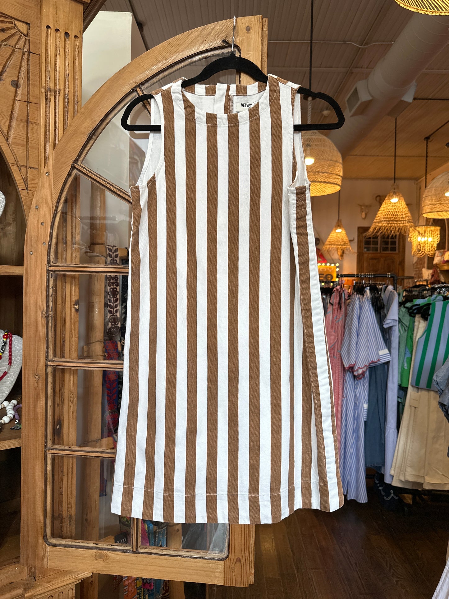 Treasure stripped dress