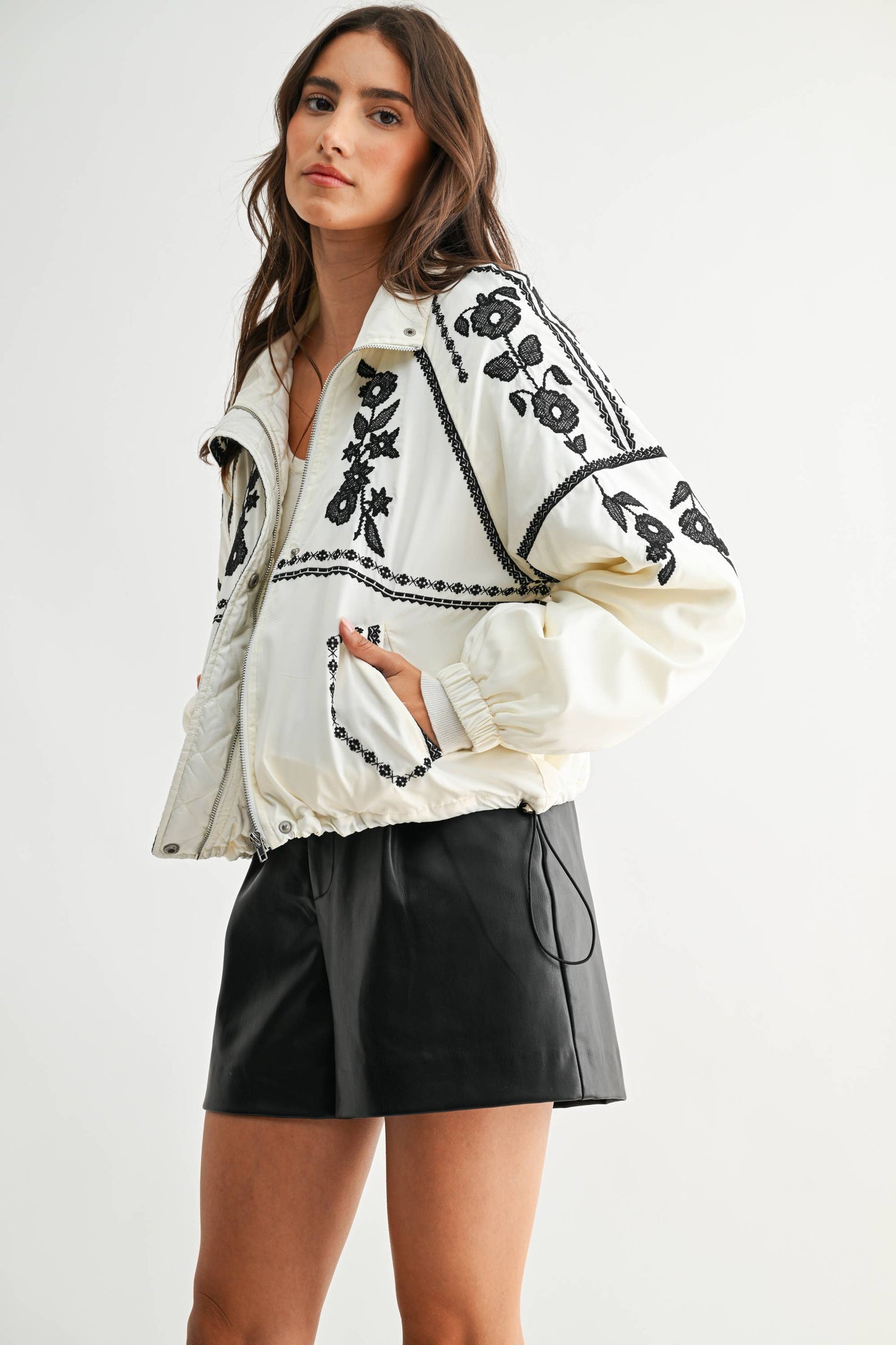 Boho Bomber Jacket