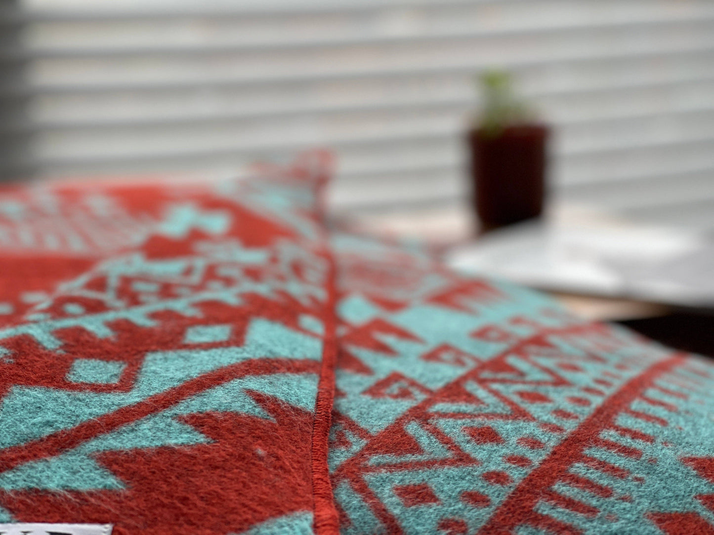Beyond Borders Collective | Quito Blanket - Rust Orange